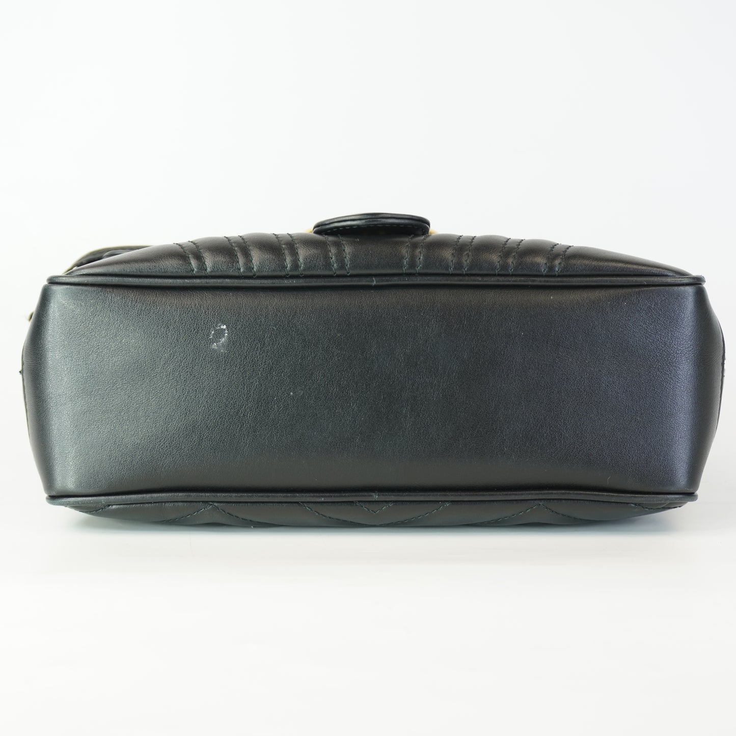 Gucci GG Marmont Matlasse Leather Top Handle GHW Small