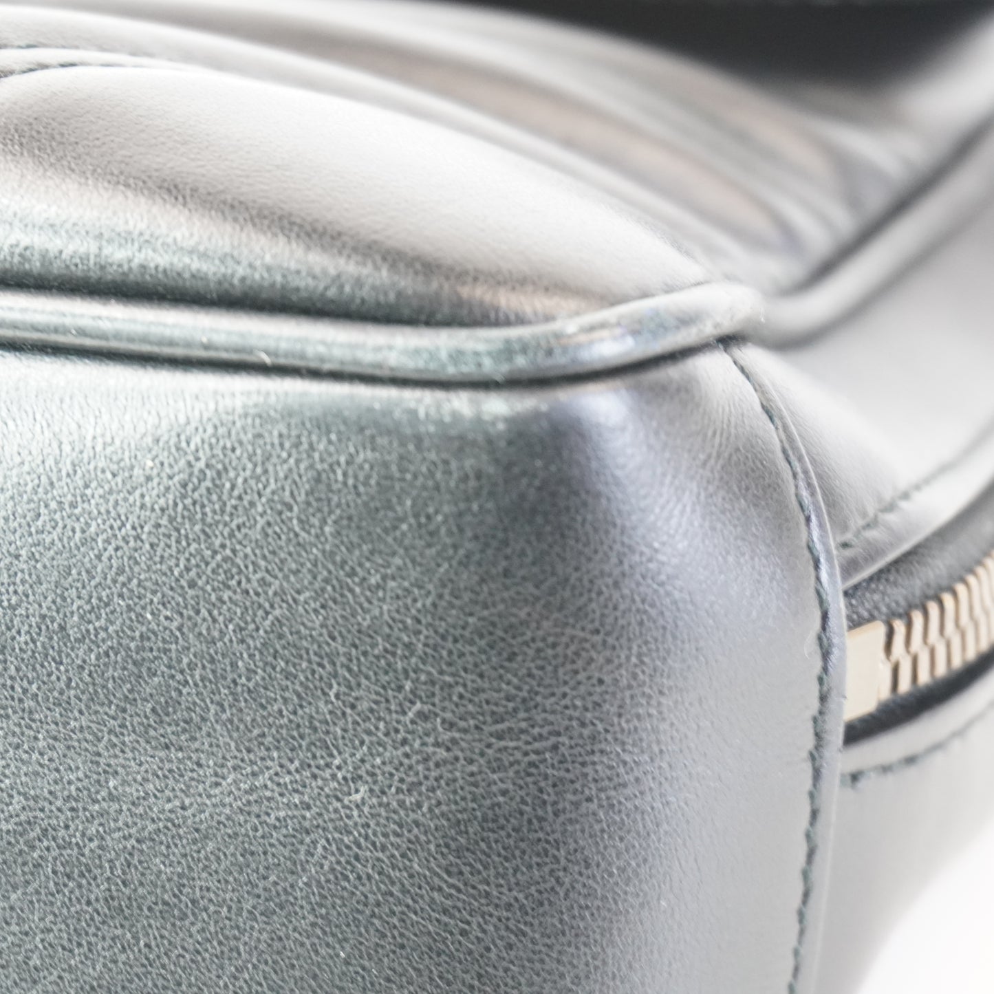 Gucci GG Marmont Matlasse Leather Top Handle GHW Small