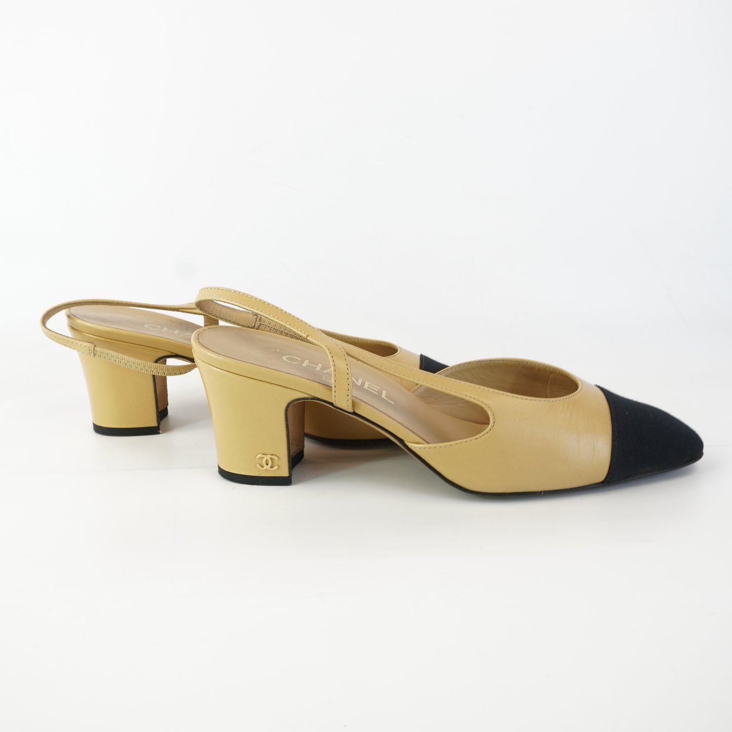 Chanel Sling Back Pumps size. 37