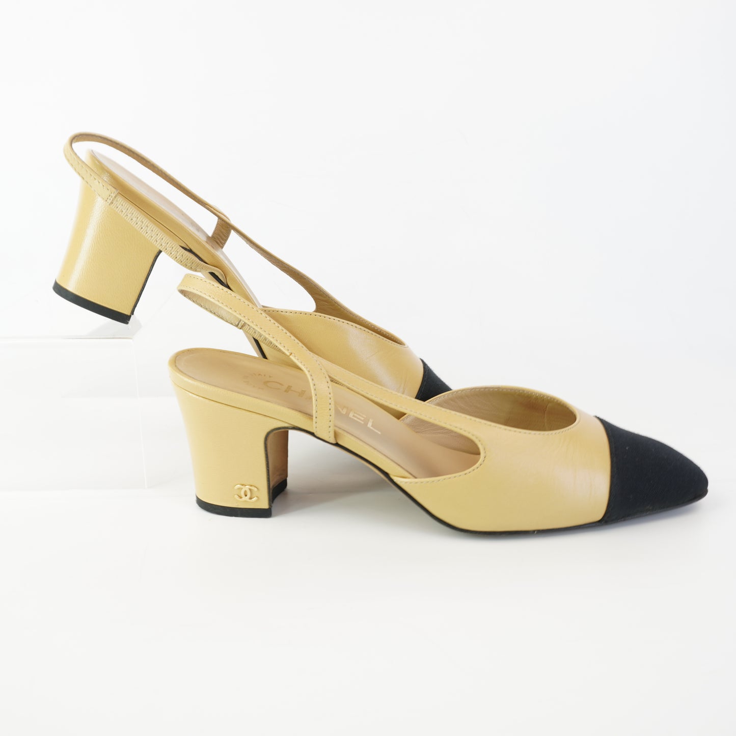 Chanel Sling Back Pumps size. 37