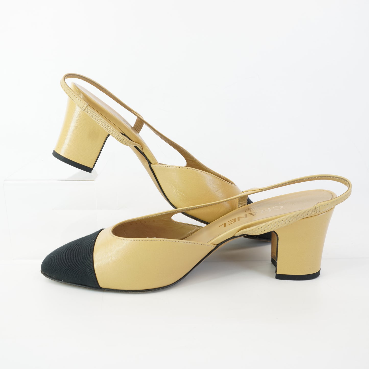 Chanel Sling Back Pumps size. 37