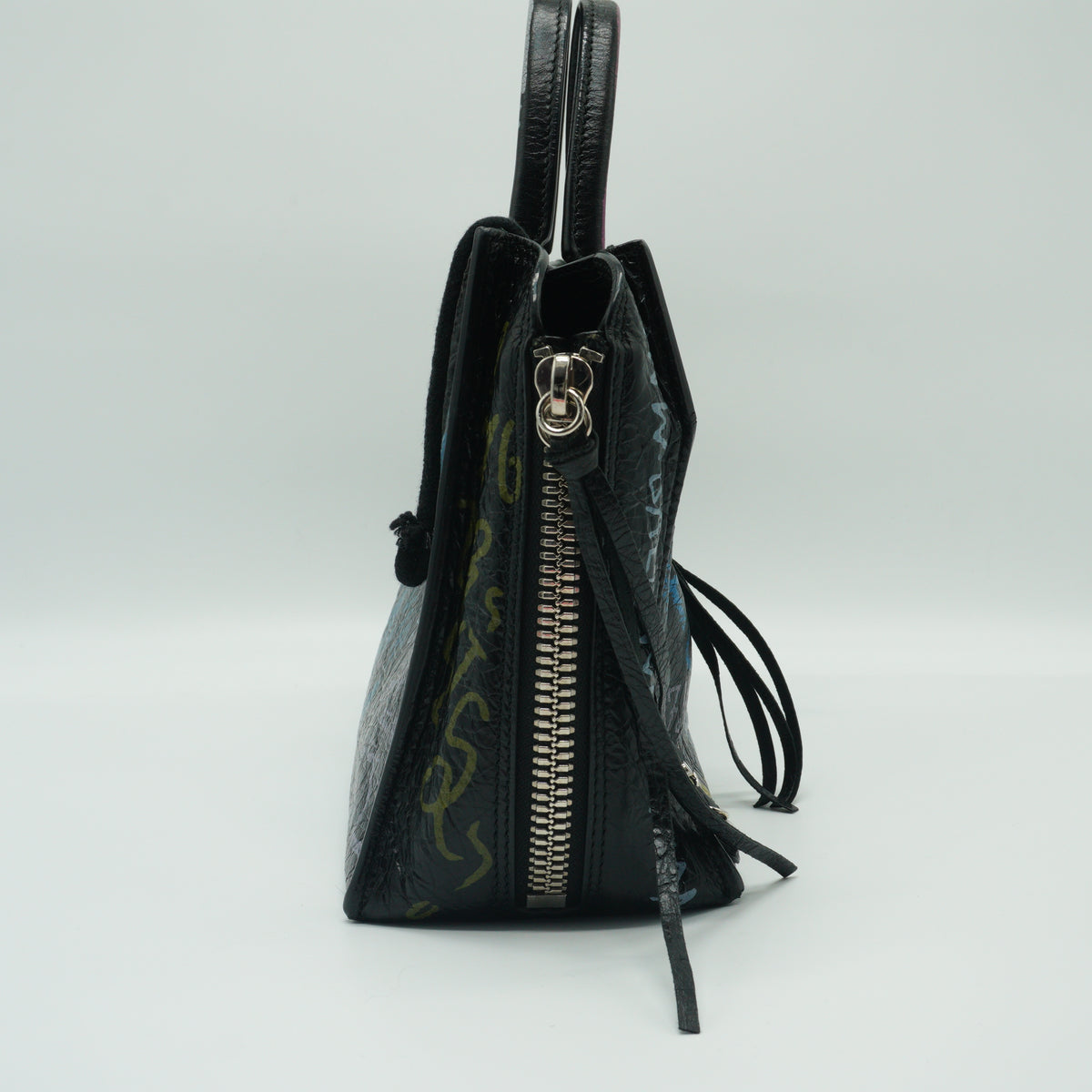 Balenciaga Papier A6 Graffiti Black SHW