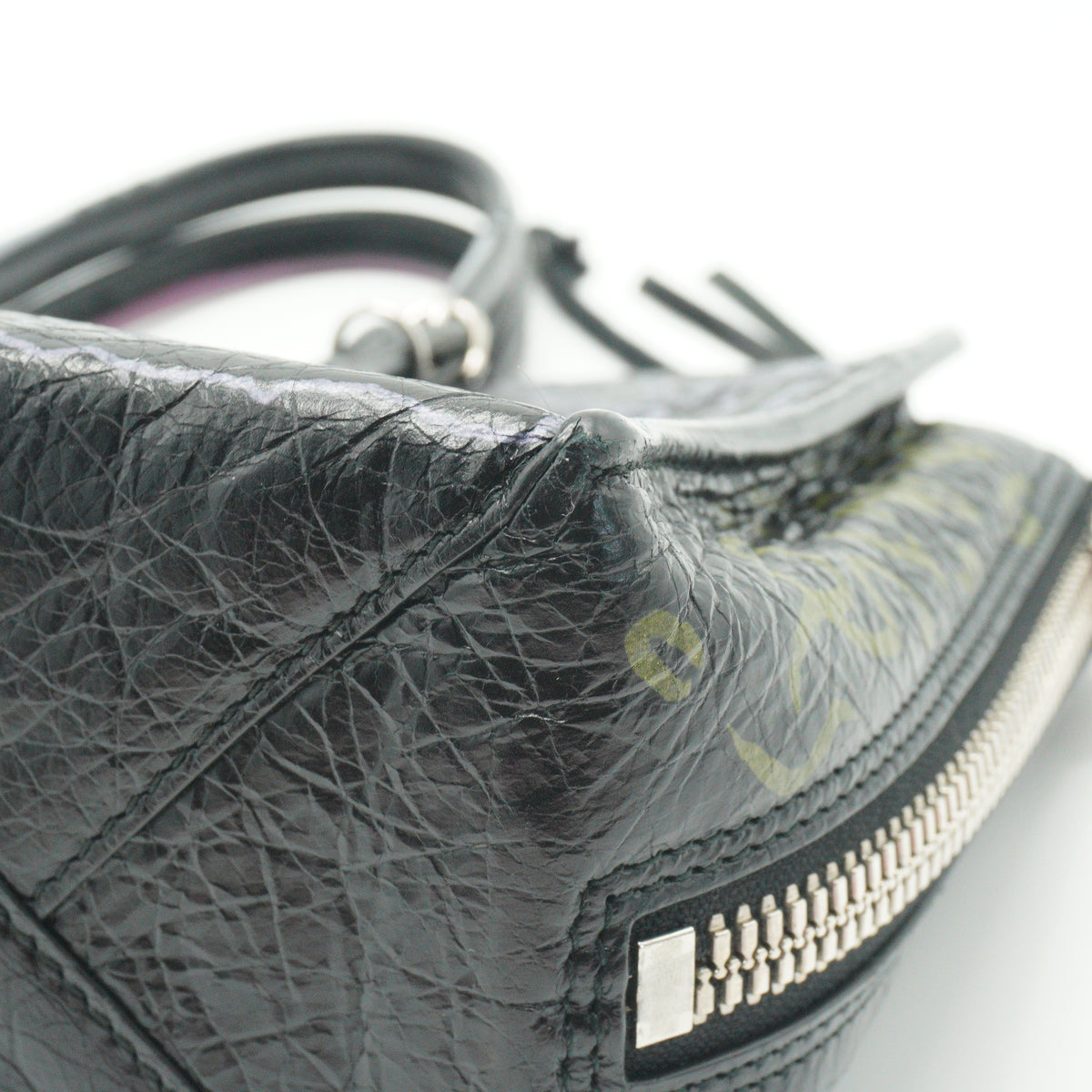 Balenciaga Papier A6 Graffiti Black SHW