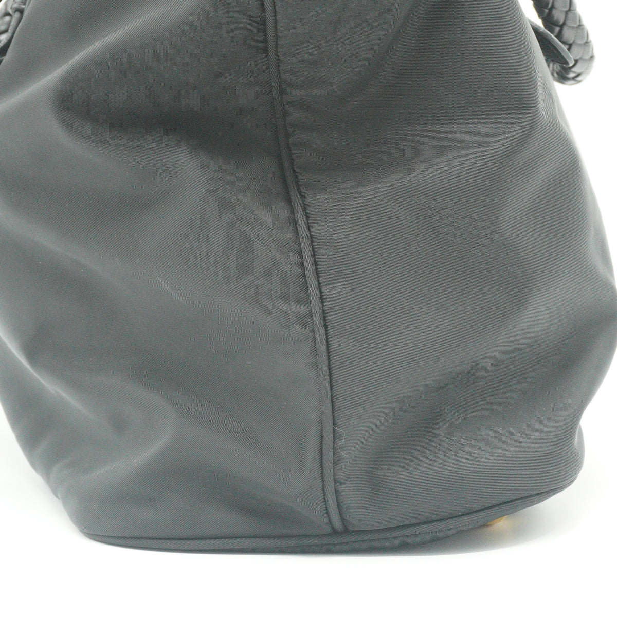 Prada Tessuto Nylon Two Way Convertible Tote Bag GHW