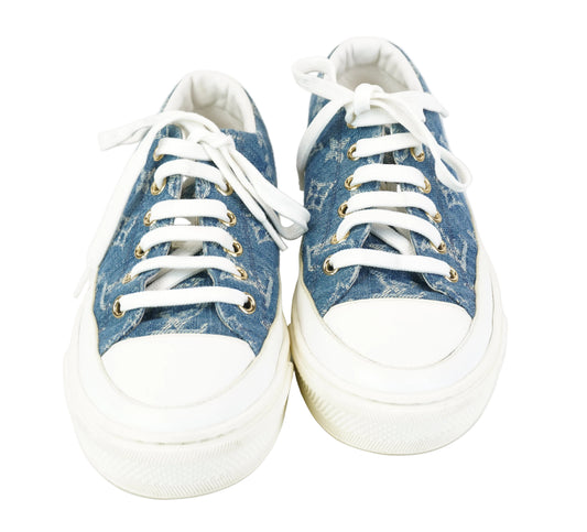 Louis Vuitton	Stellar Low-Top Mono Denim size 36