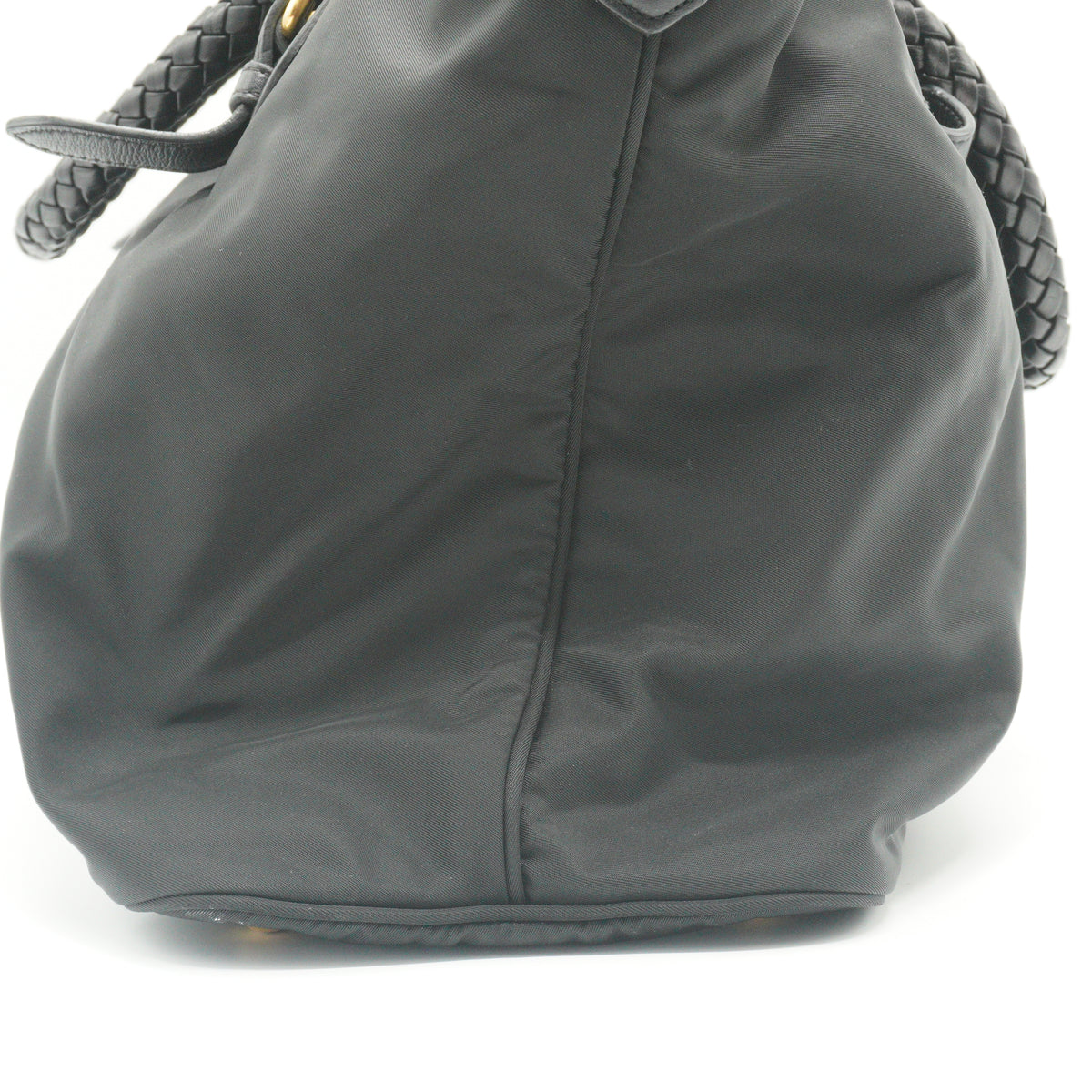 Prada Tessuto Nylon Two Way Convertible Tote Bag GHW