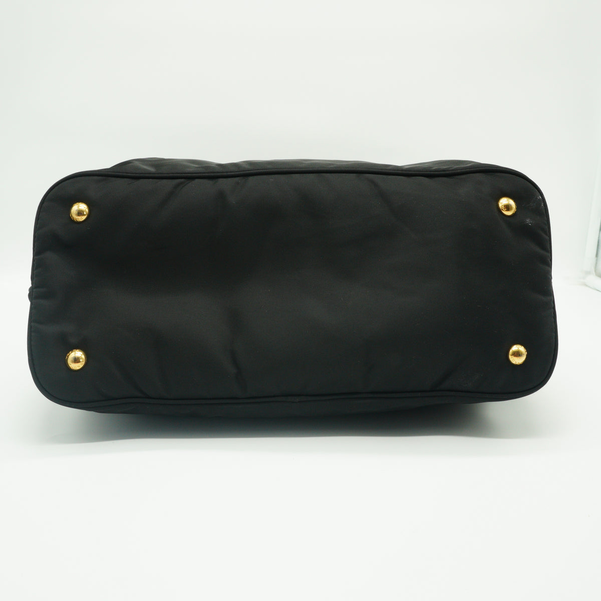 Prada Tessuto Nylon Two Way Convertible Tote Bag GHW
