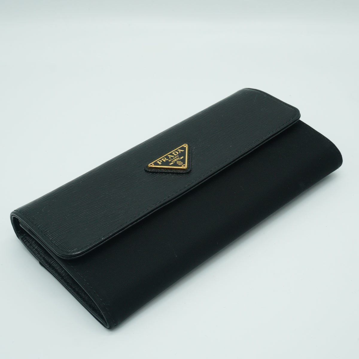 Prada Continental Flap Long Wallet GHW