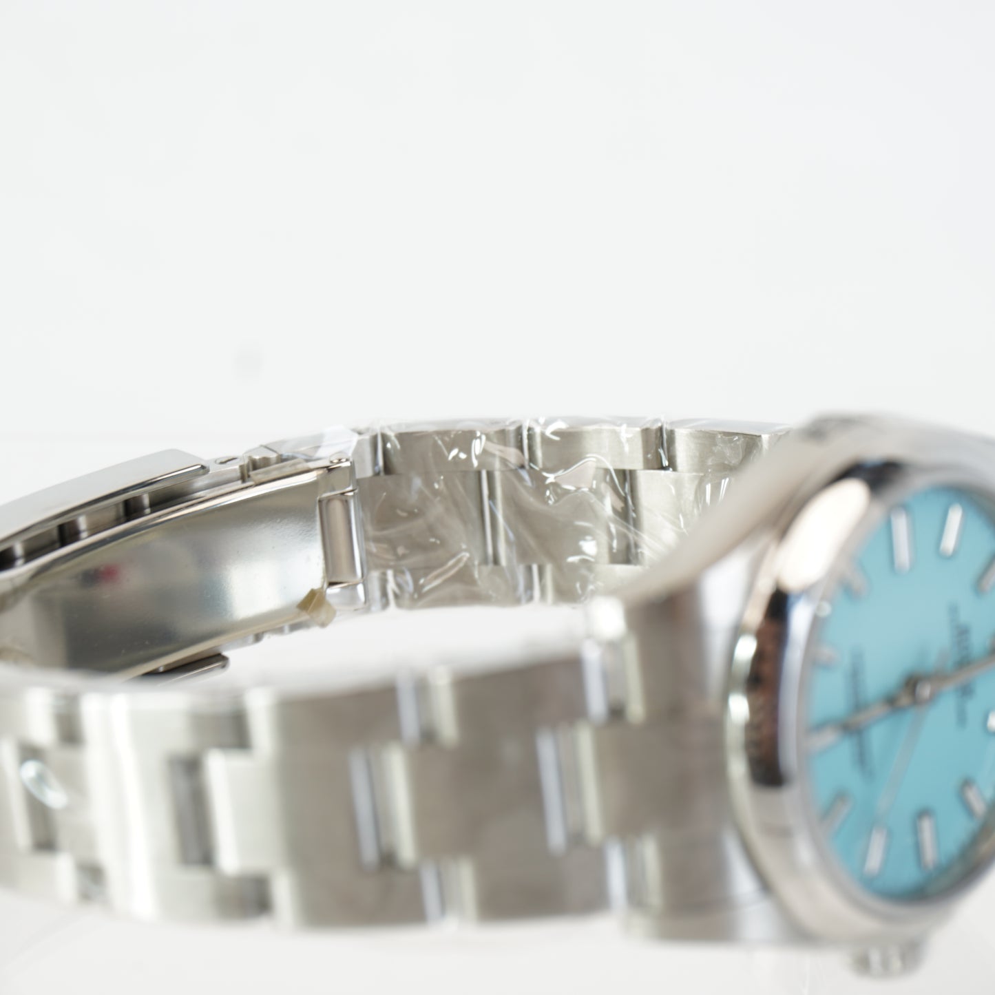 OP 31 TIFFANY DIAL ALL STEEL OYSTER BRACELET S/N: HA285044 #277200, CERTIFICATE, BOX