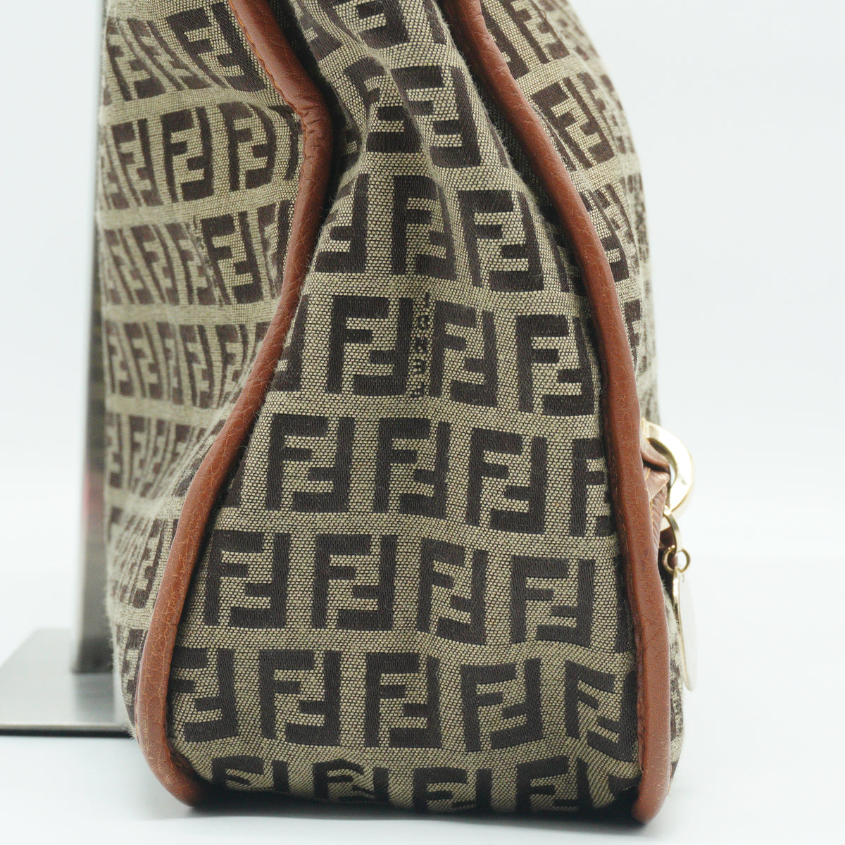 Fendi Zucchino Messenger Bag GHW Medium