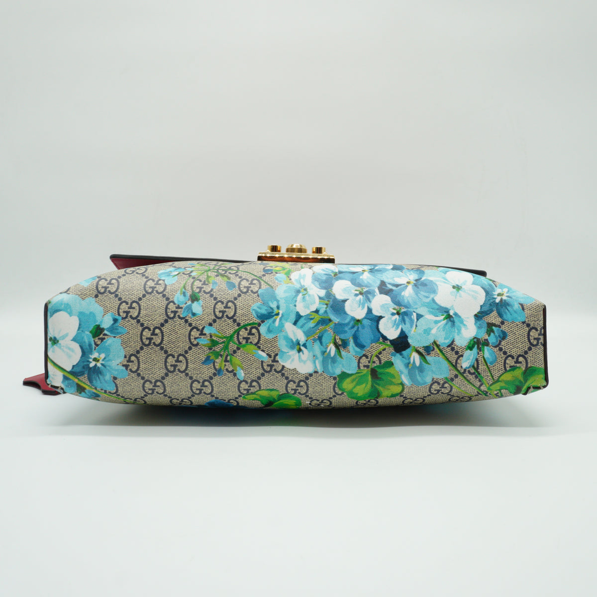 Gucci	GG Padlock Supreme Blooms Shoulder Bag Medium GHW