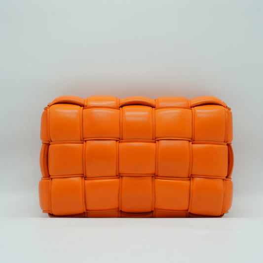 Bottega Veneta	Padded Cassette Bag Orange GHW Medium GHW