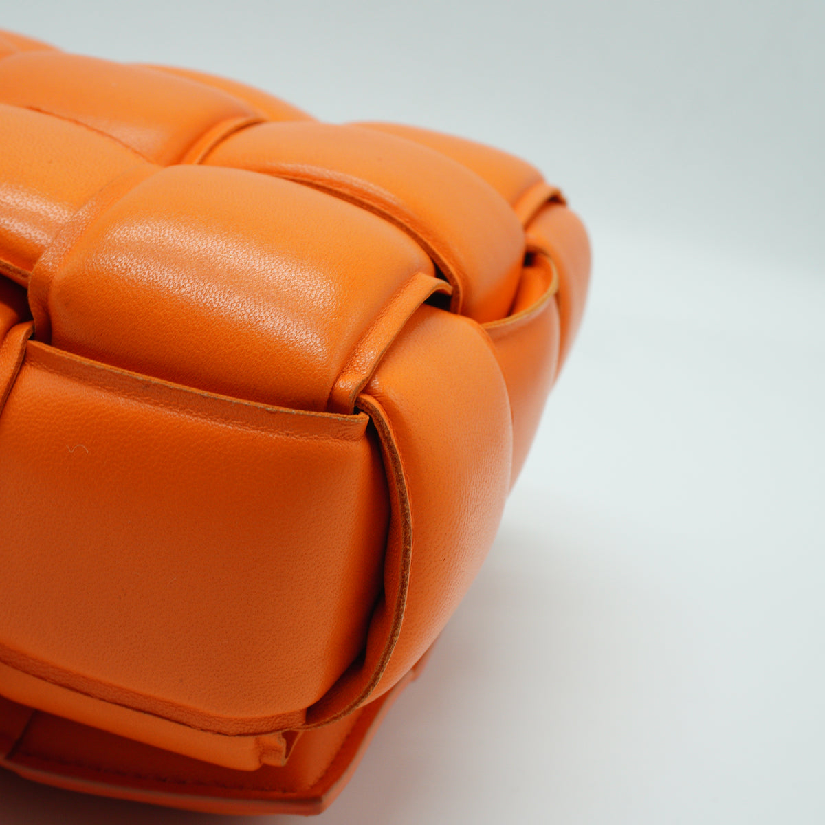 Bottega Veneta	Padded Cassette Bag Orange GHW Medium GHW