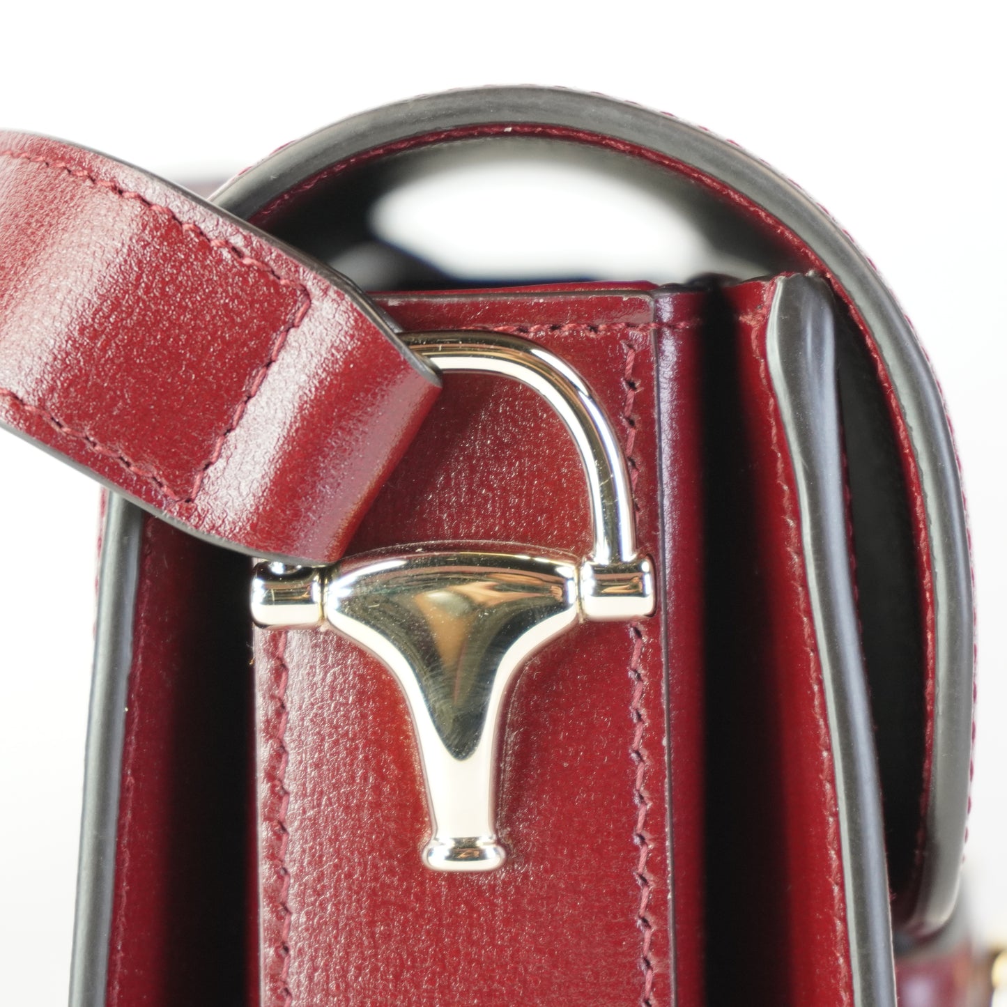 Gucci Horsebit Burgundy Medium GHW