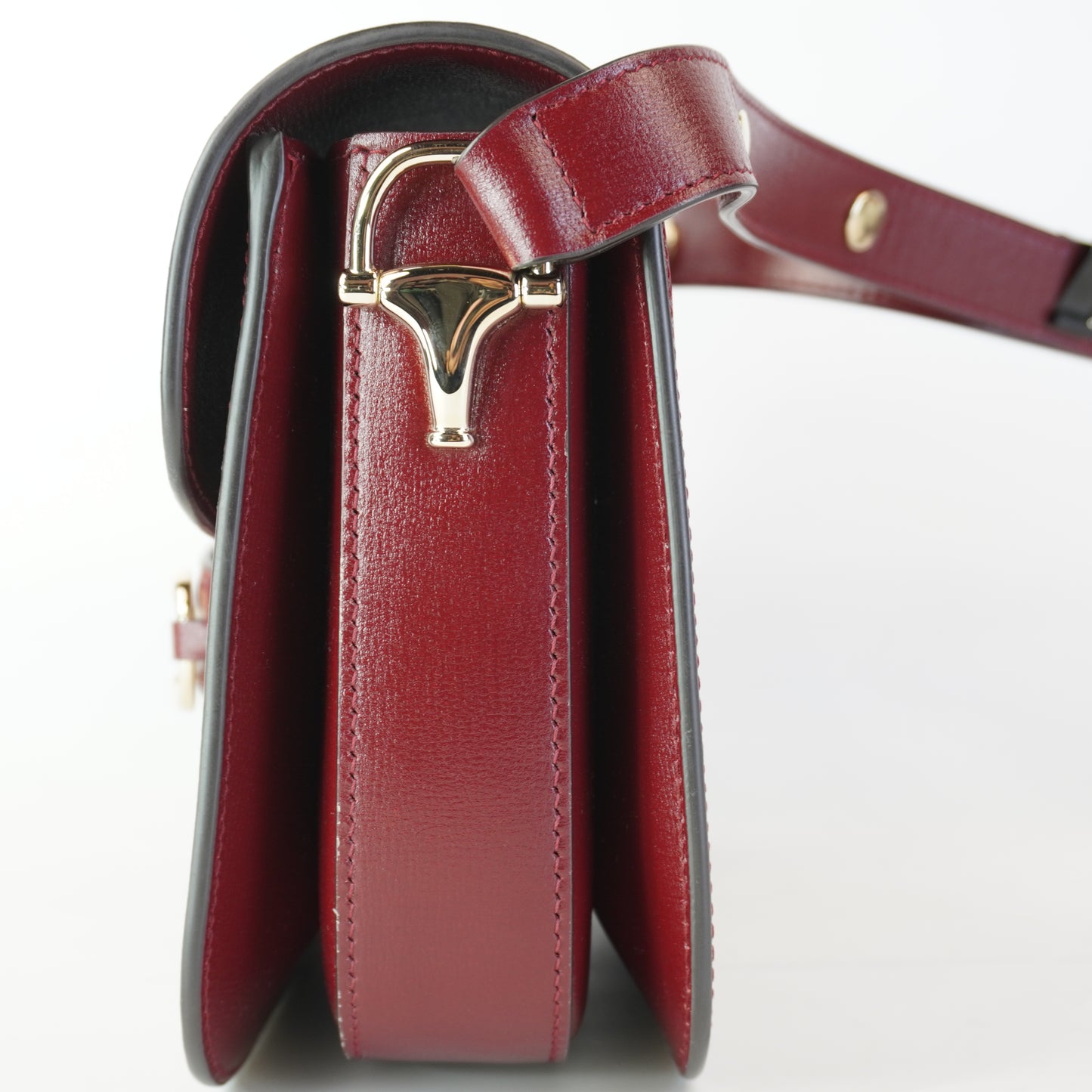 Gucci Horsebit Burgundy Medium GHW