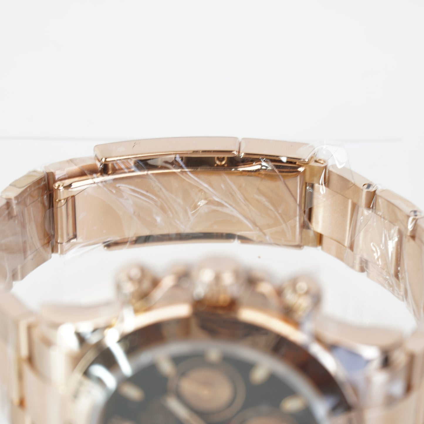 DAYTONA BLACK DIAL FULL ROSEGOLD S/N: V730953 #116505 CARD CERTIFICATE