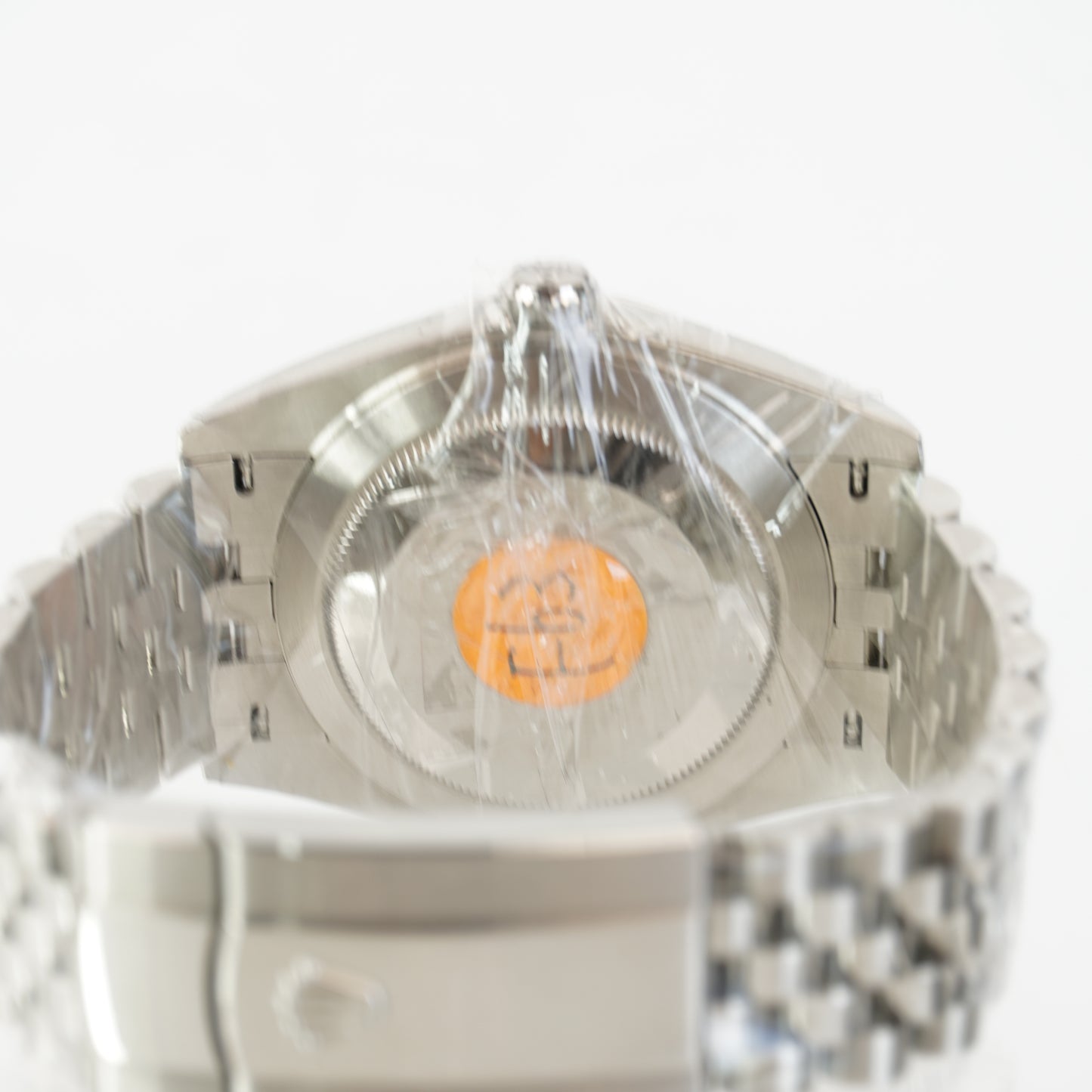 DATEJUST 41MM WHITE ROMAN SMOOTH BEZEL ALL STEEL JUBILEE WITH REHAUT S/N: R40169138 #126300 CARD CERTIFICATE, BOX