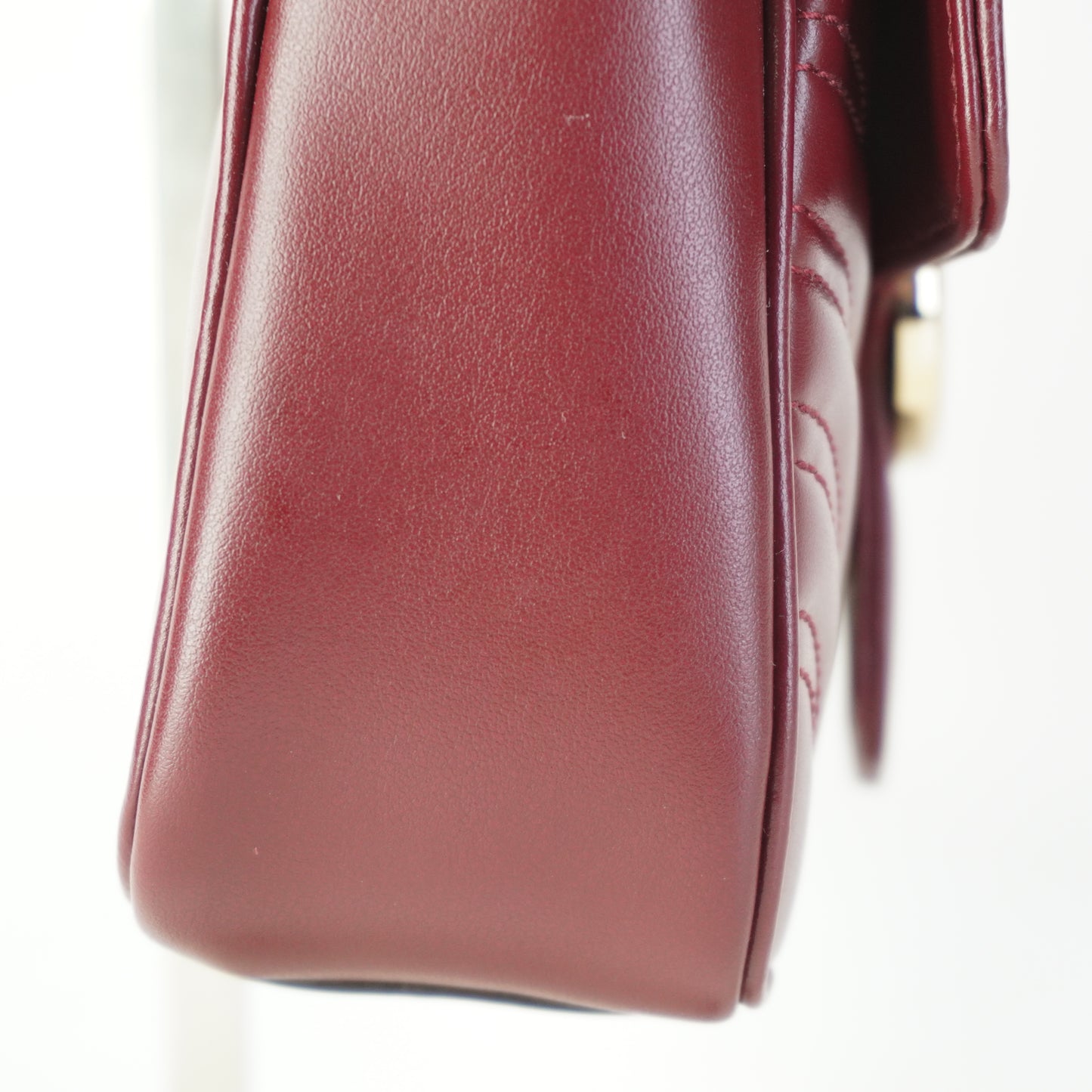 Gucci GG Marmont Burgundy Small GHW