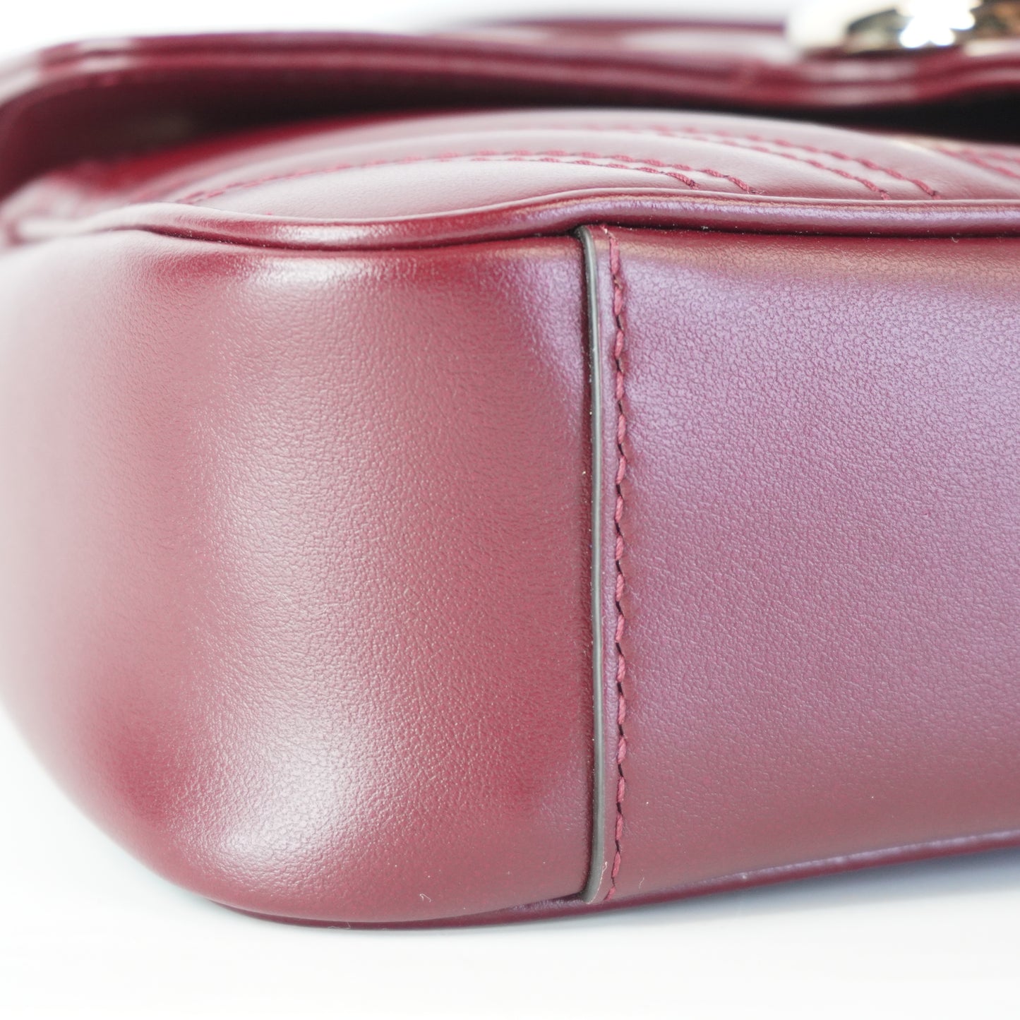 Gucci GG Marmont Burgundy Small GHW