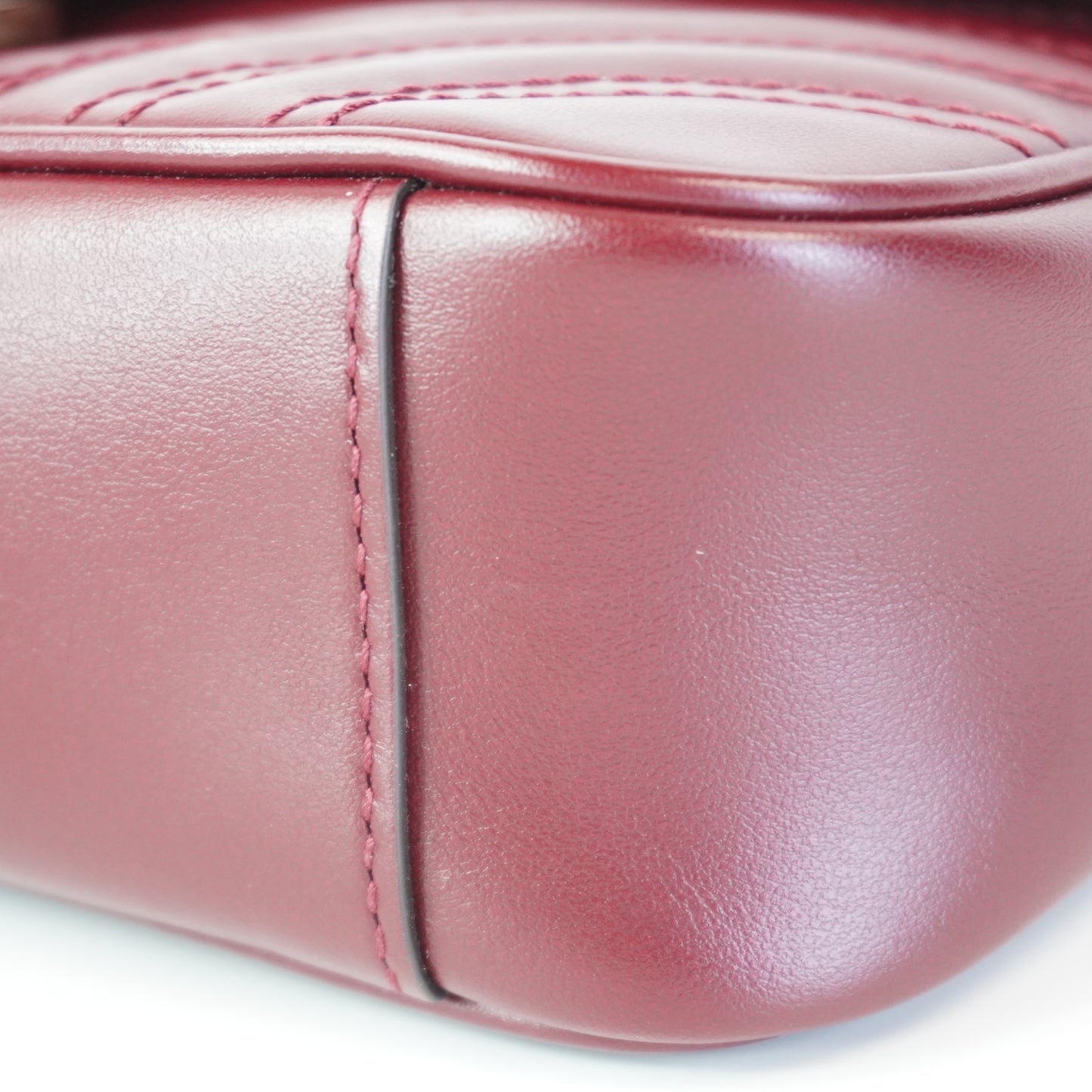 Gucci GG Marmont Burgundy Small GHW