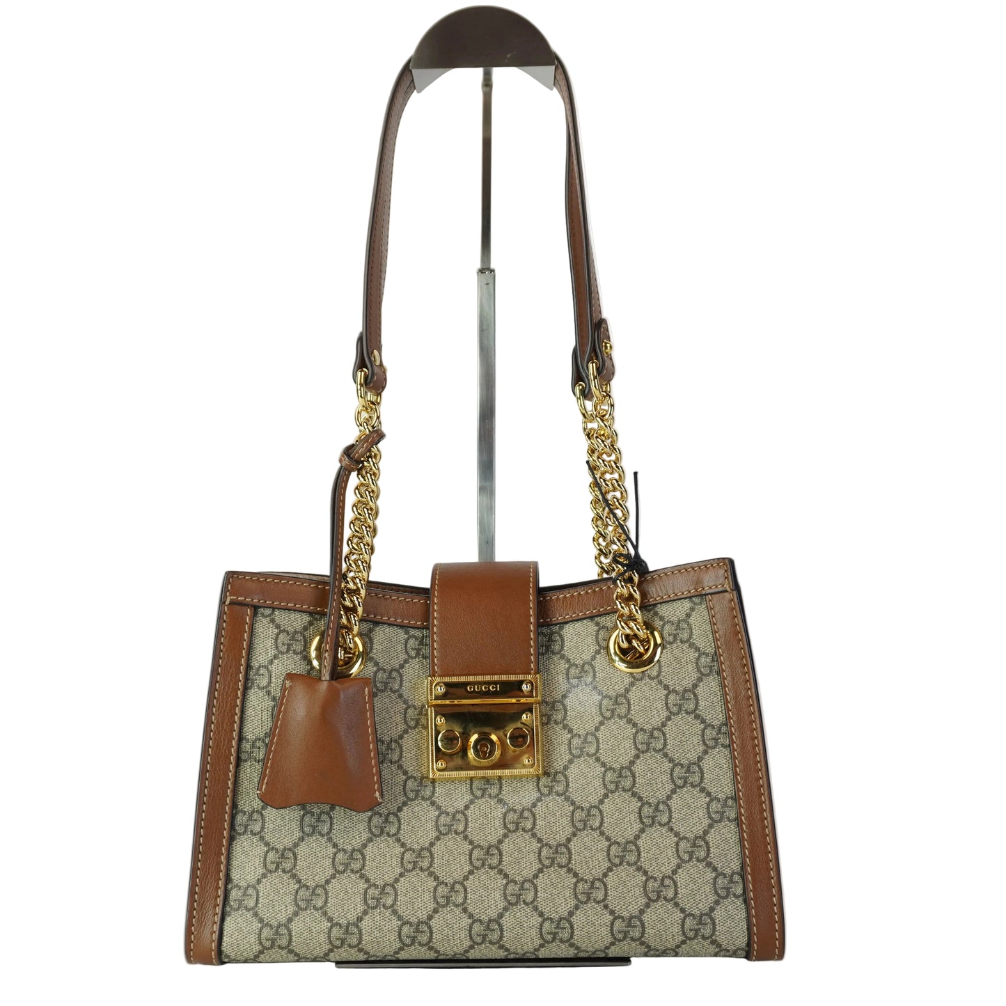 Gucci Padlock GG Supreme Brown Small GHW