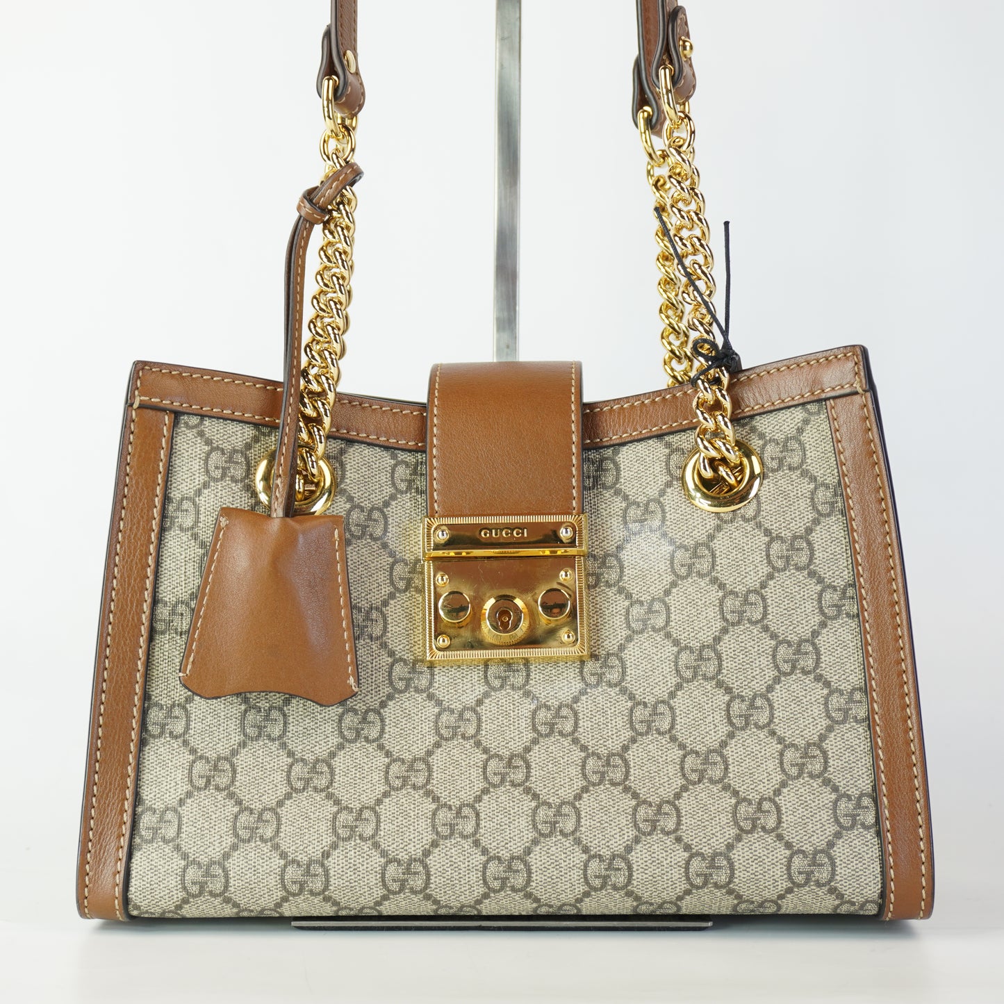 Gucci Padlock GG Supreme Brown Small GHW