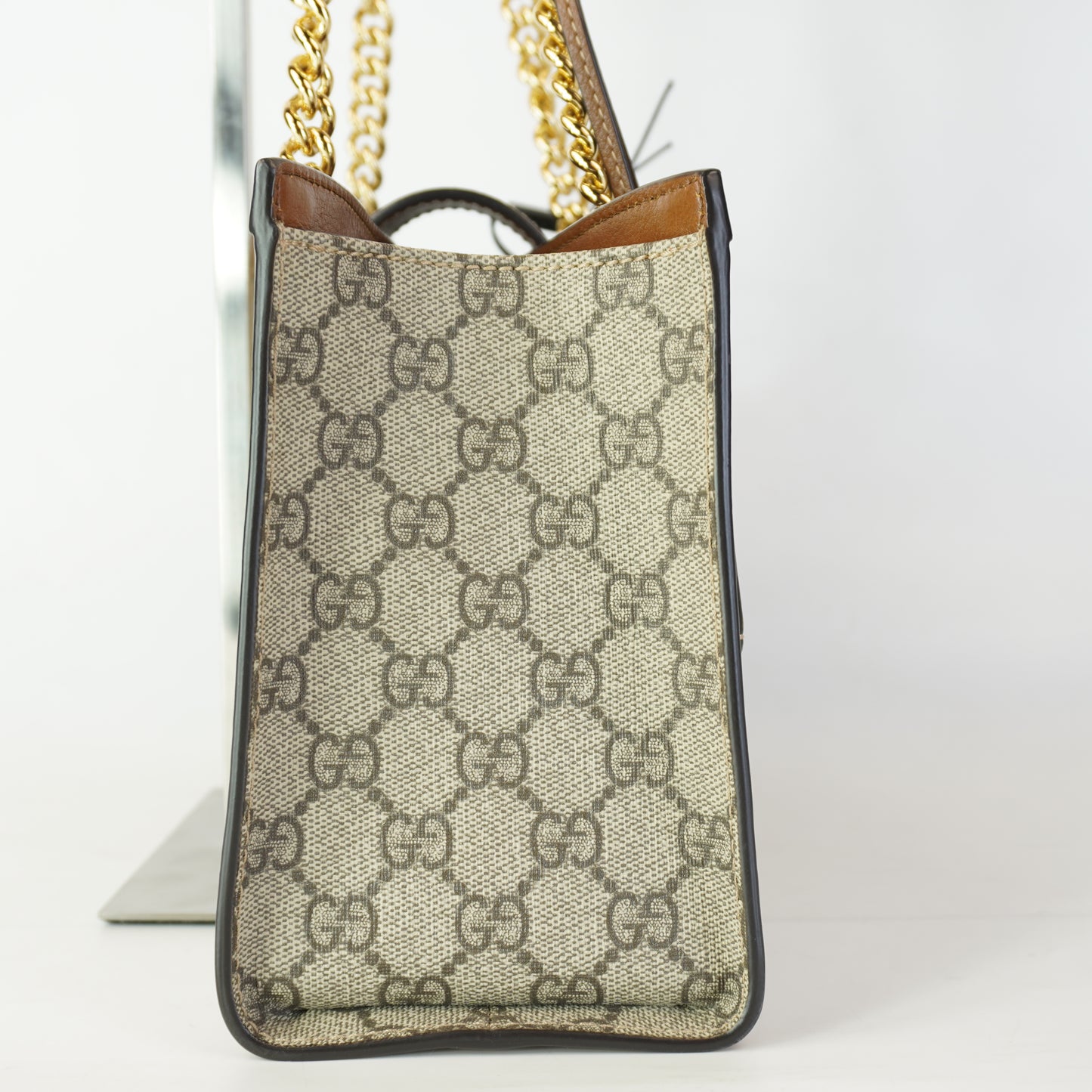 Gucci Padlock GG Supreme Brown Small GHW