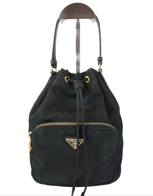 Prada Bucket Black