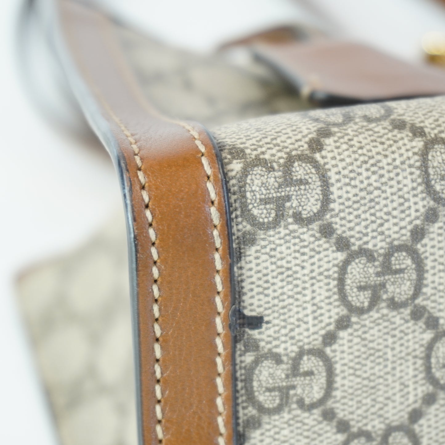 Gucci Padlock GG Supreme Brown Small GHW