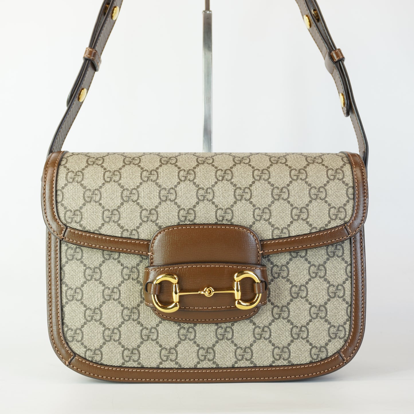 Gucci Horsebit Brown Medium GHW
