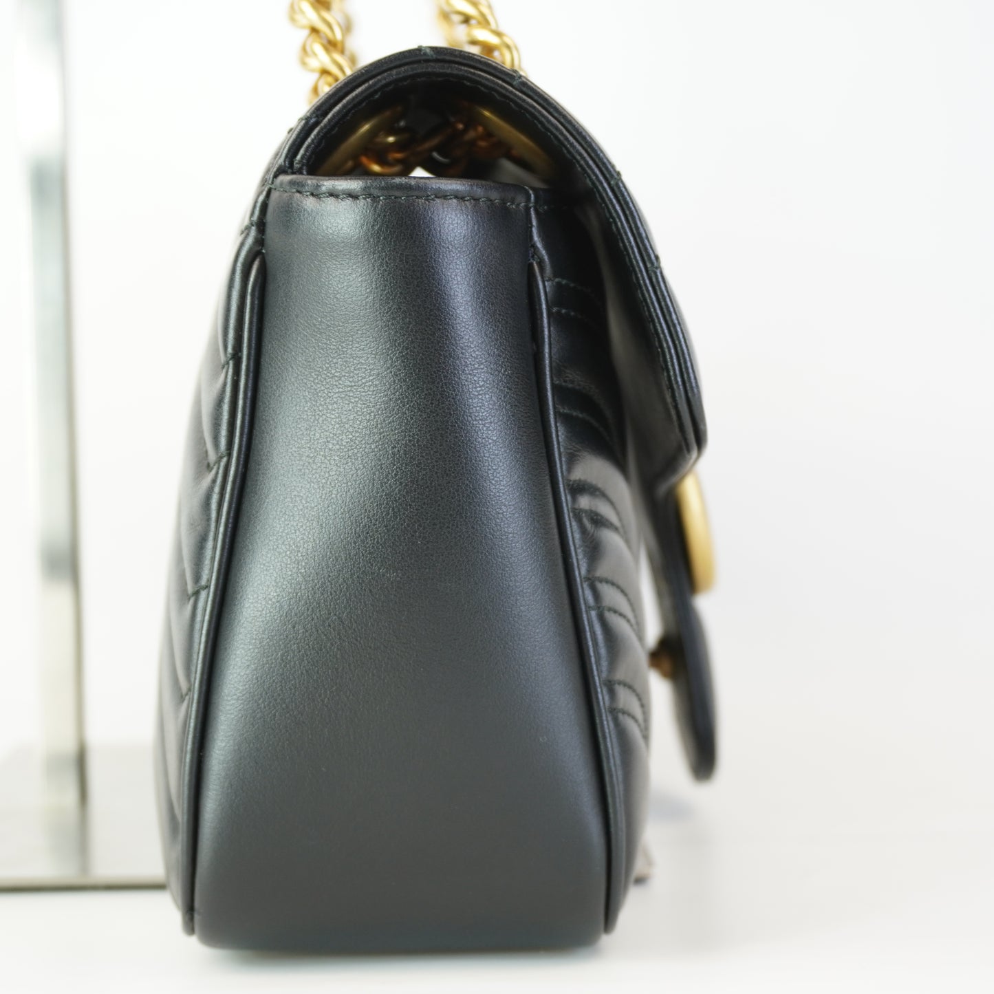 Gucci GG Marmont Black Medium GHW