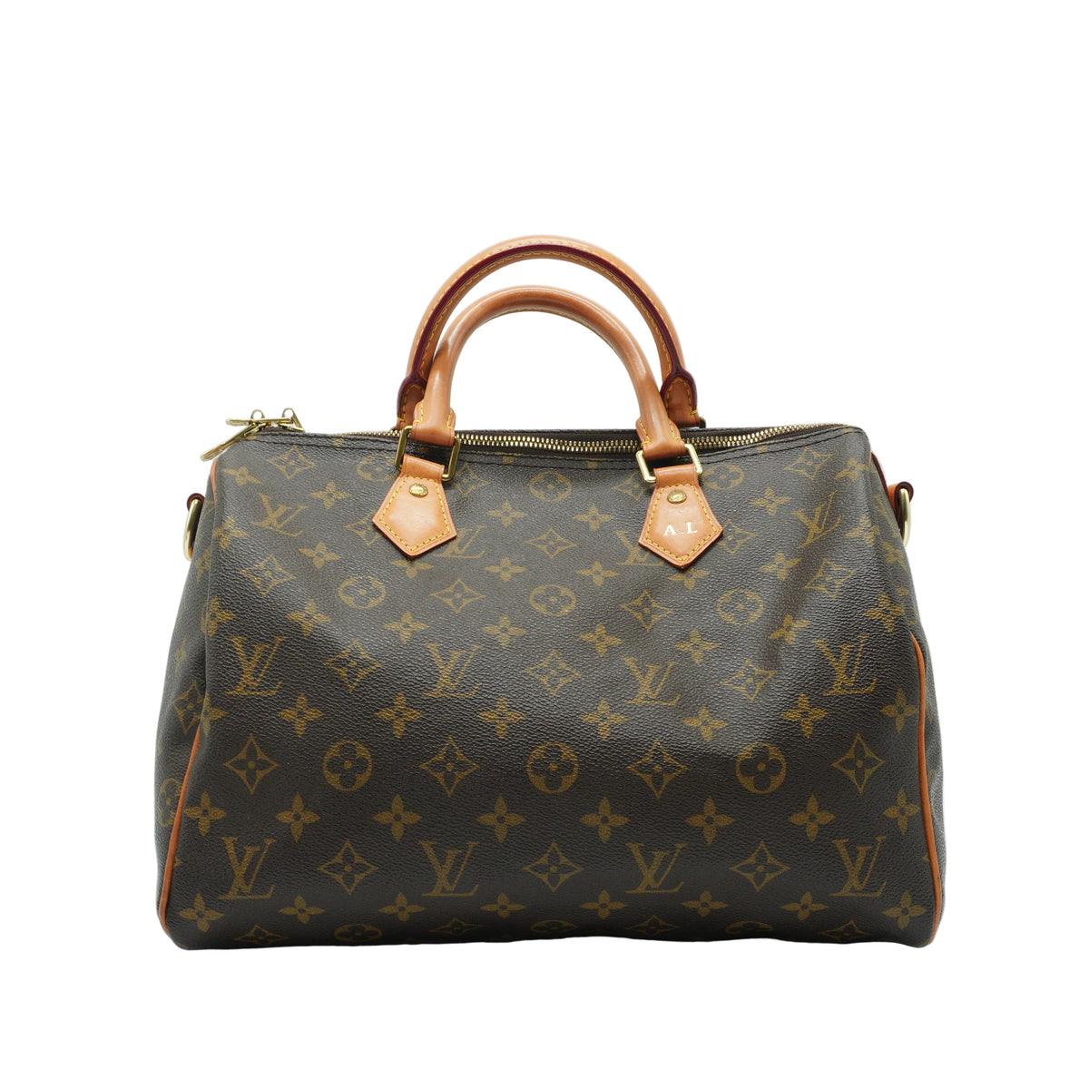 Louis Vuitton	Speedy 30 Monogram Bandolier GHW