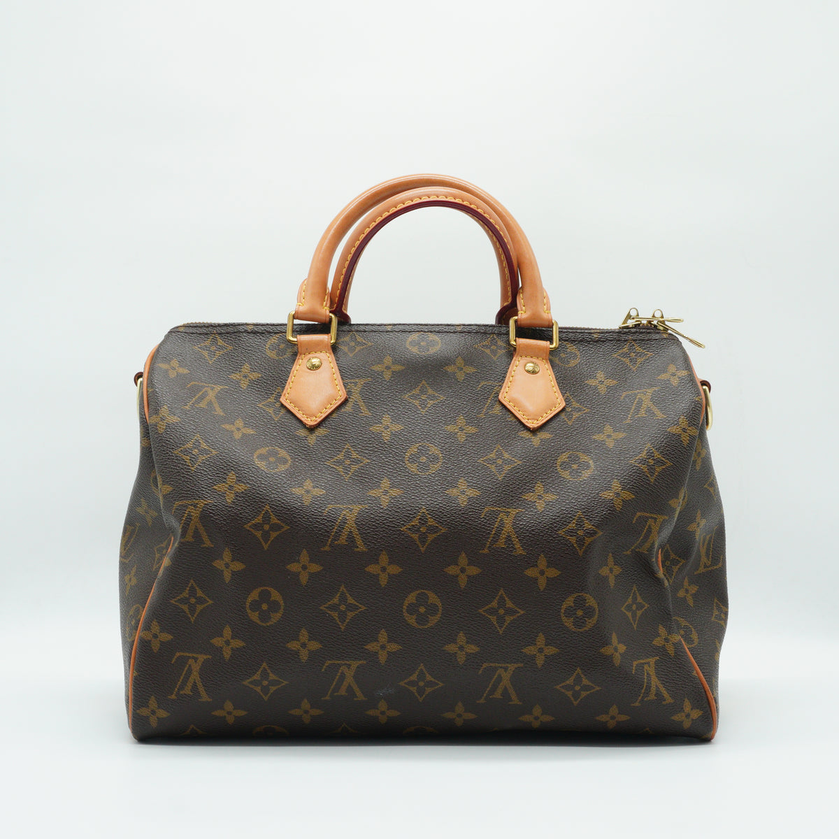 Louis Vuitton	Speedy 30 Monogram Bandolier GHW