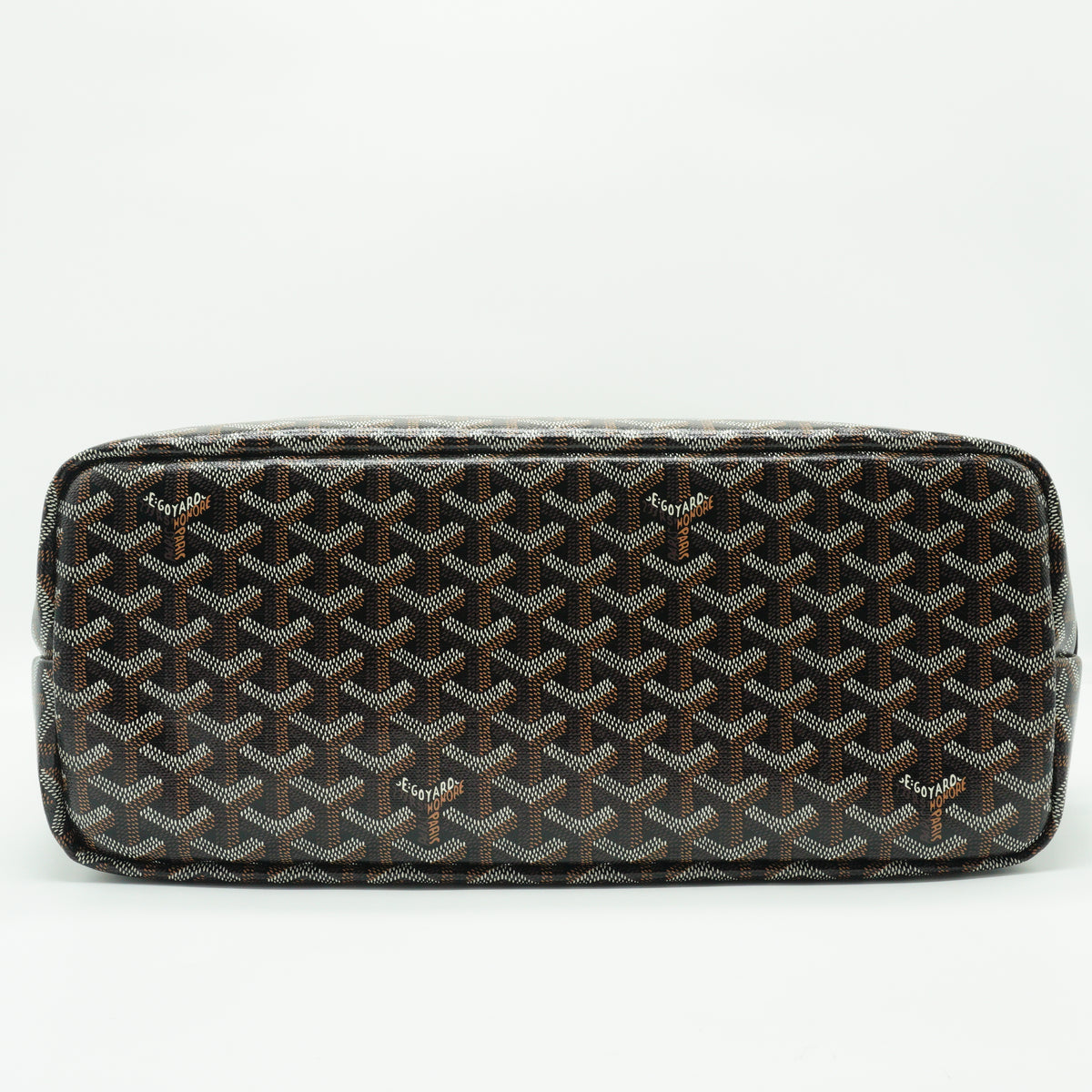 Goyard Goyardine Chien-Gris Pet Carrier PM Black