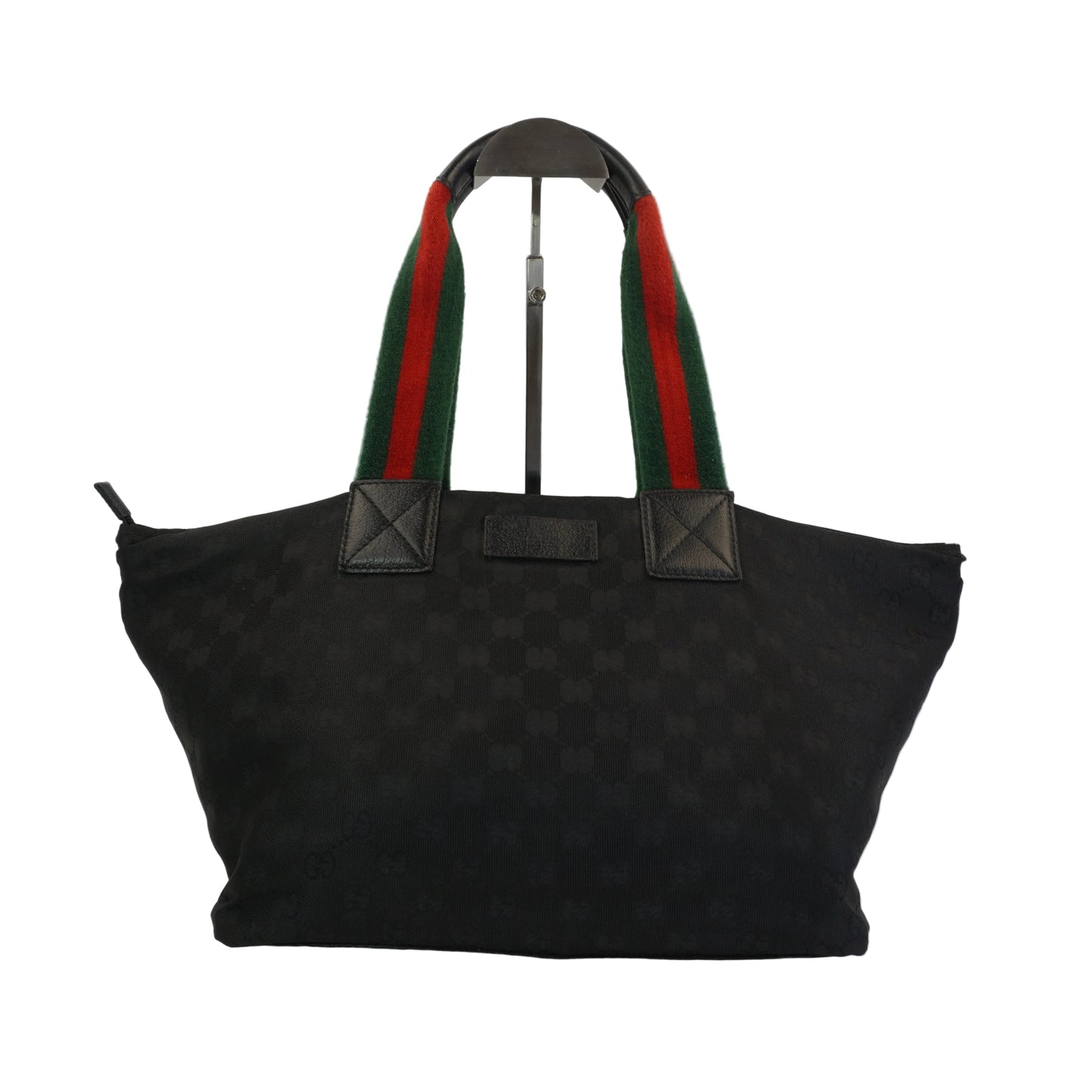 Gucci GG Nylon Web Tote Bag GHW Medium