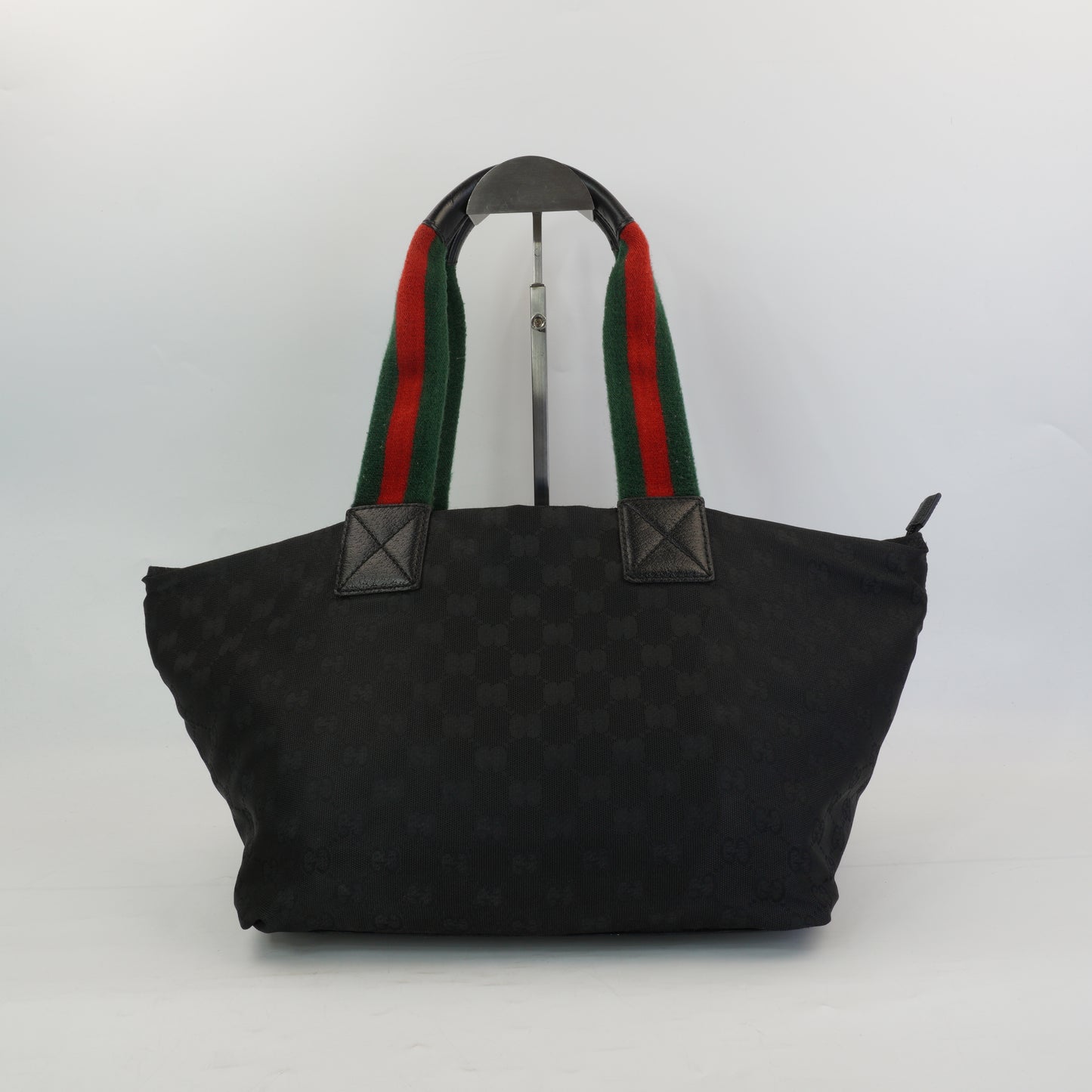 Gucci GG Nylon Web Tote Bag GHW Medium
