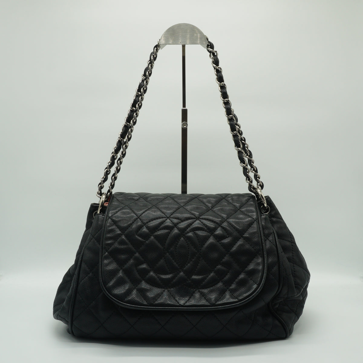 Chanel Timeless Accordion Flap Bag Medium SHW
