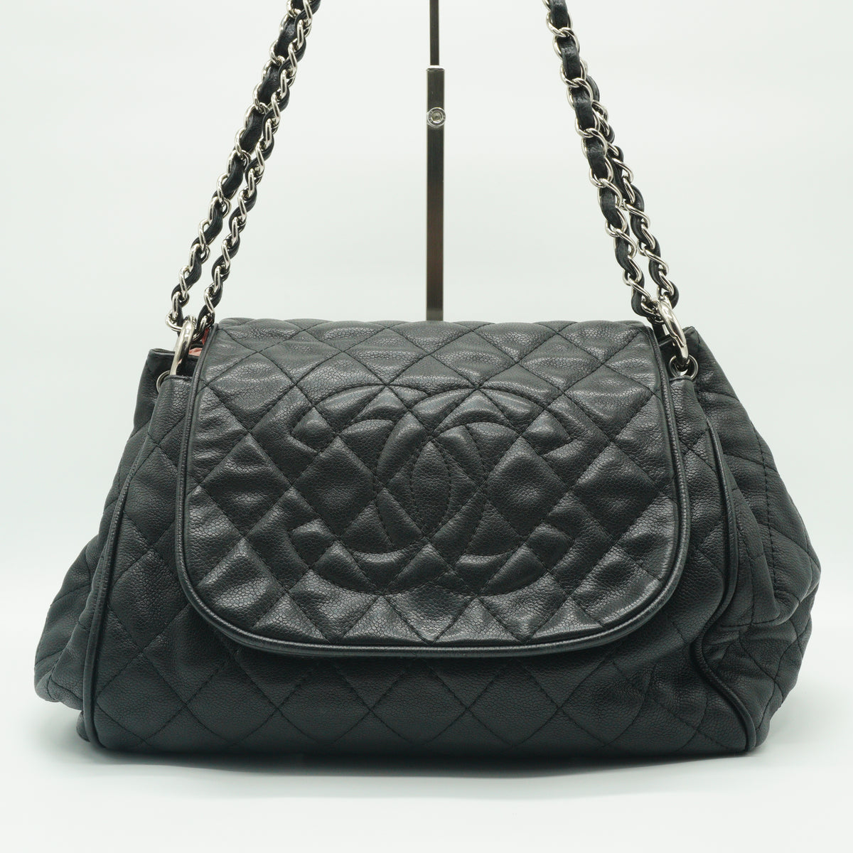 Chanel Timeless Accordion Flap Bag Medium SHW