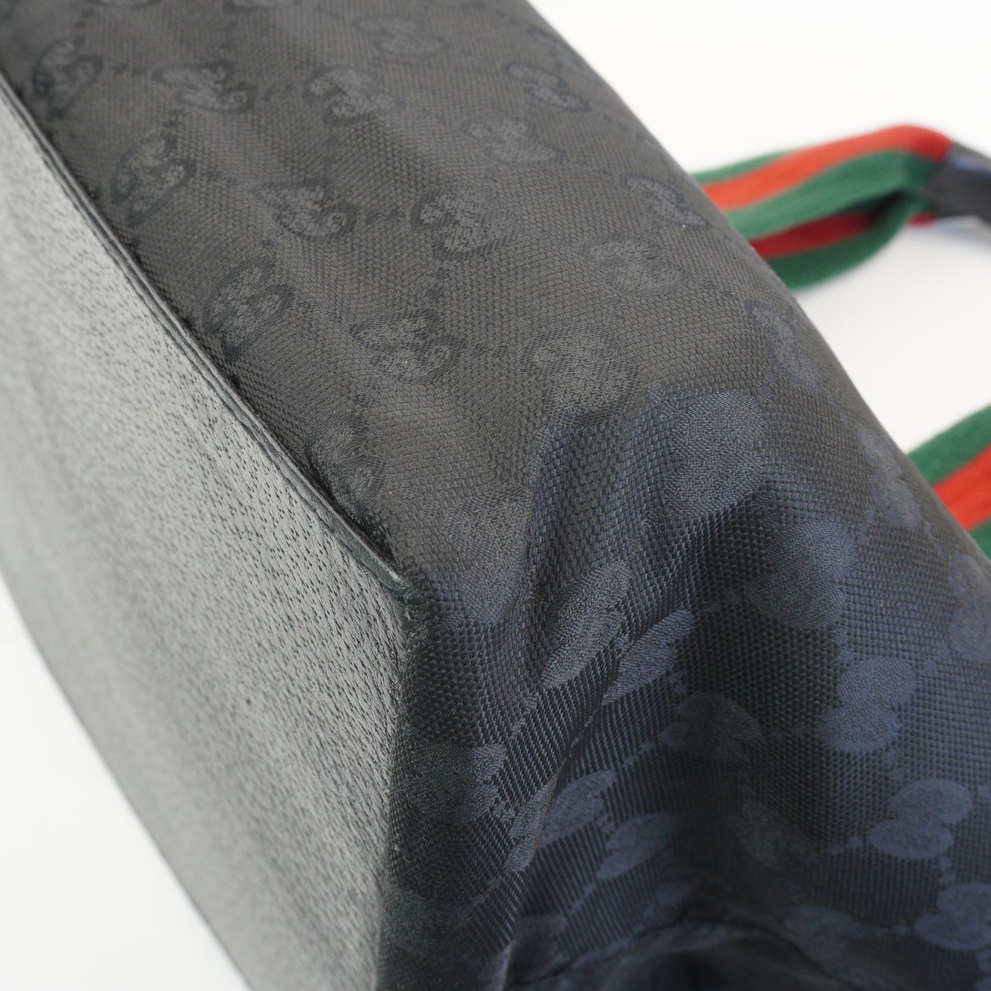 Gucci GG Nylon Web Tote Bag GHW Medium