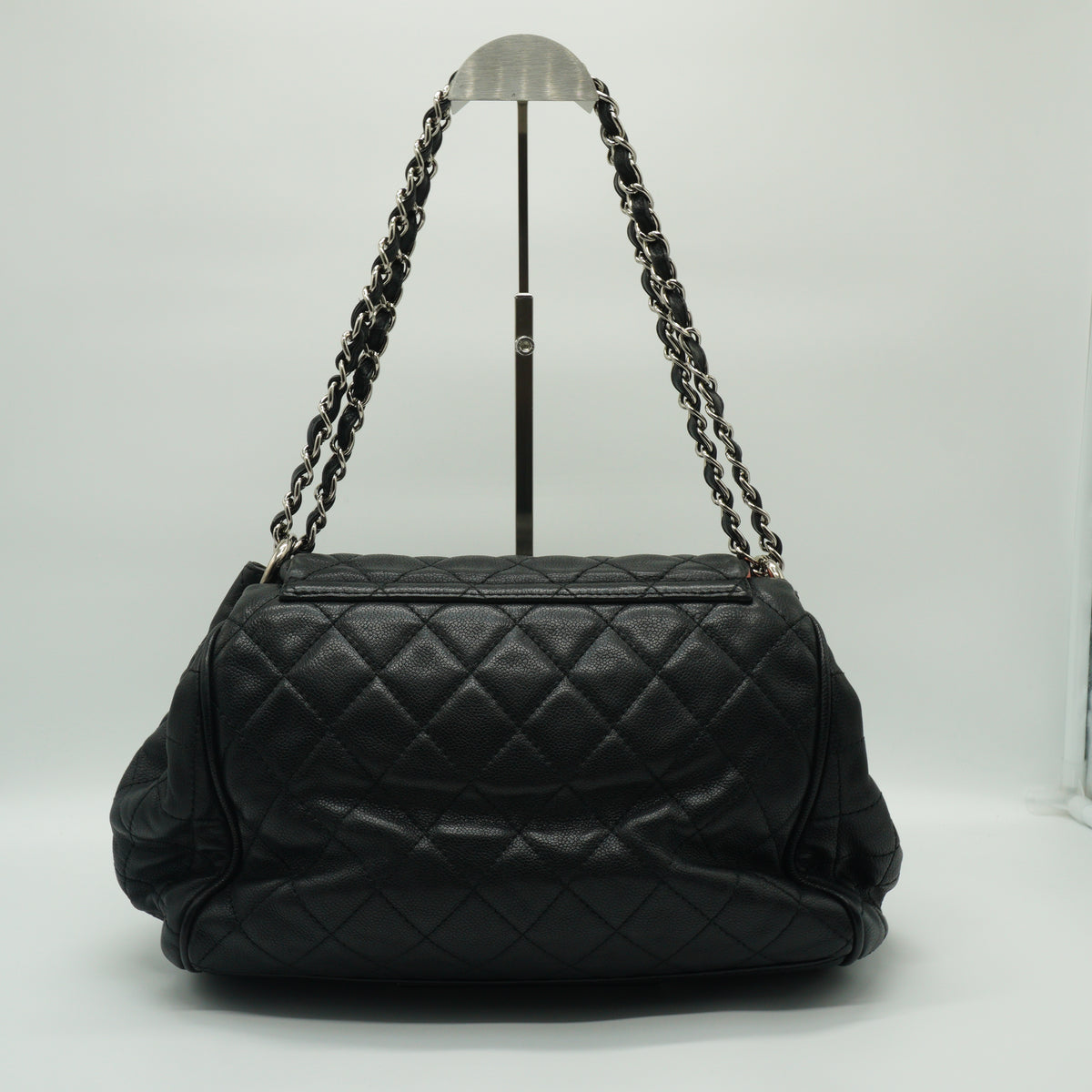 Chanel Timeless Accordion Flap Bag Medium SHW