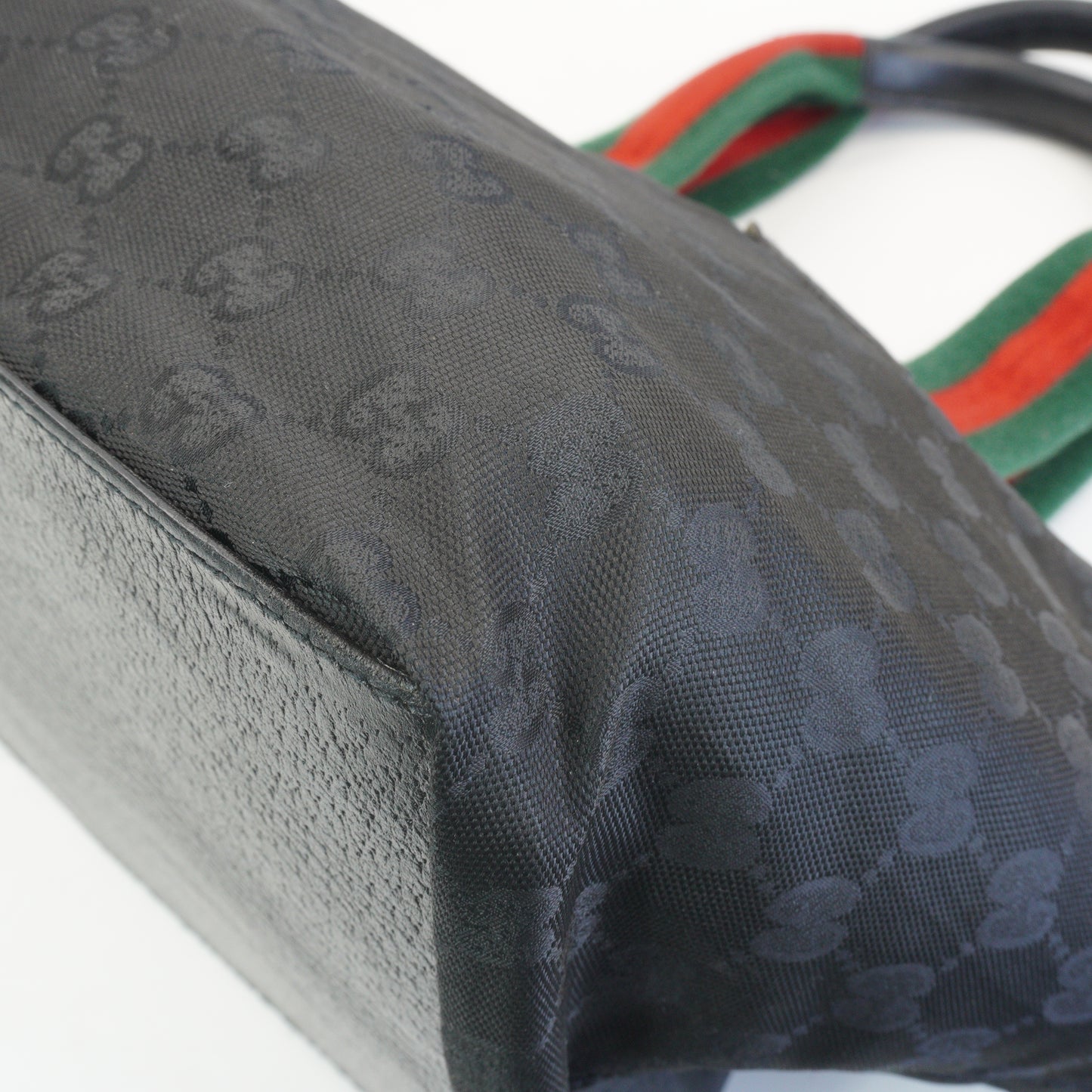 Gucci GG Nylon Web Tote Bag GHW Medium