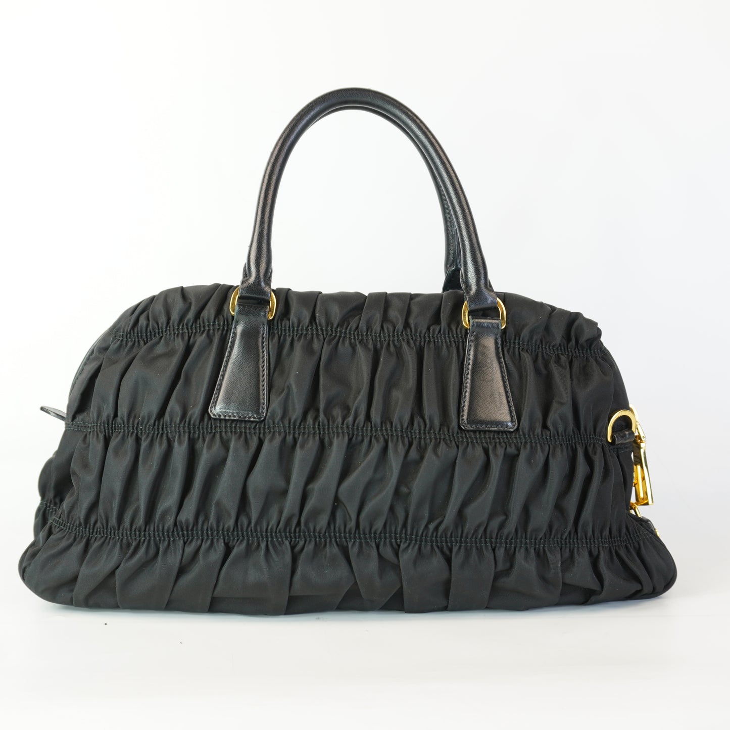 Prada Tessuto Nylon Gaufré Horizontal Medium GHW