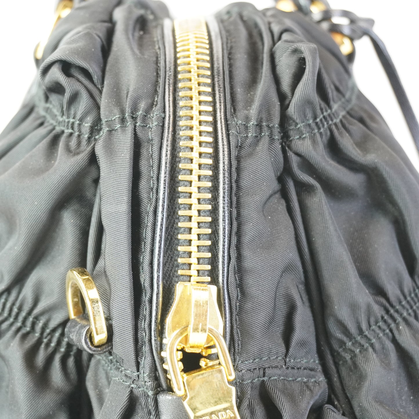 Prada Tessuto Nylon Gaufré Horizontal Medium GHW