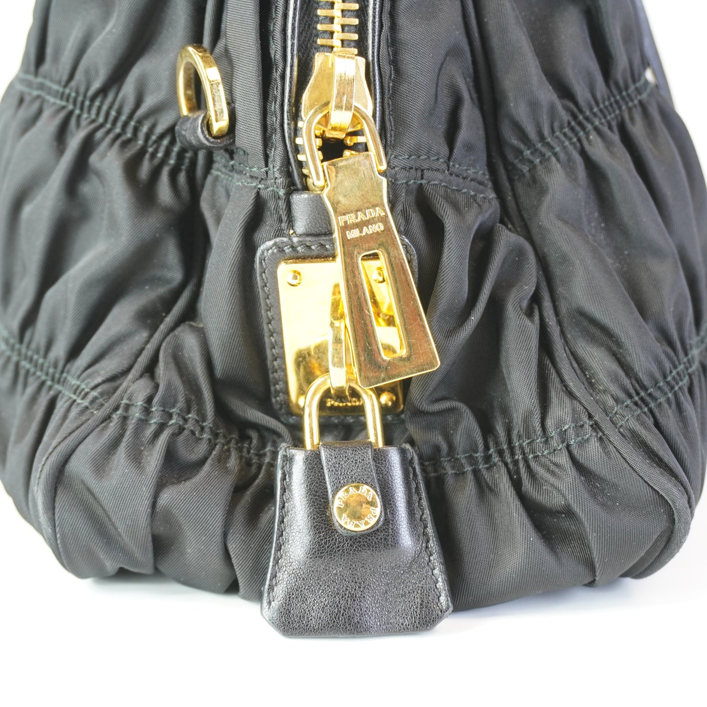 Prada Tessuto Nylon Gaufré Horizontal Medium GHW