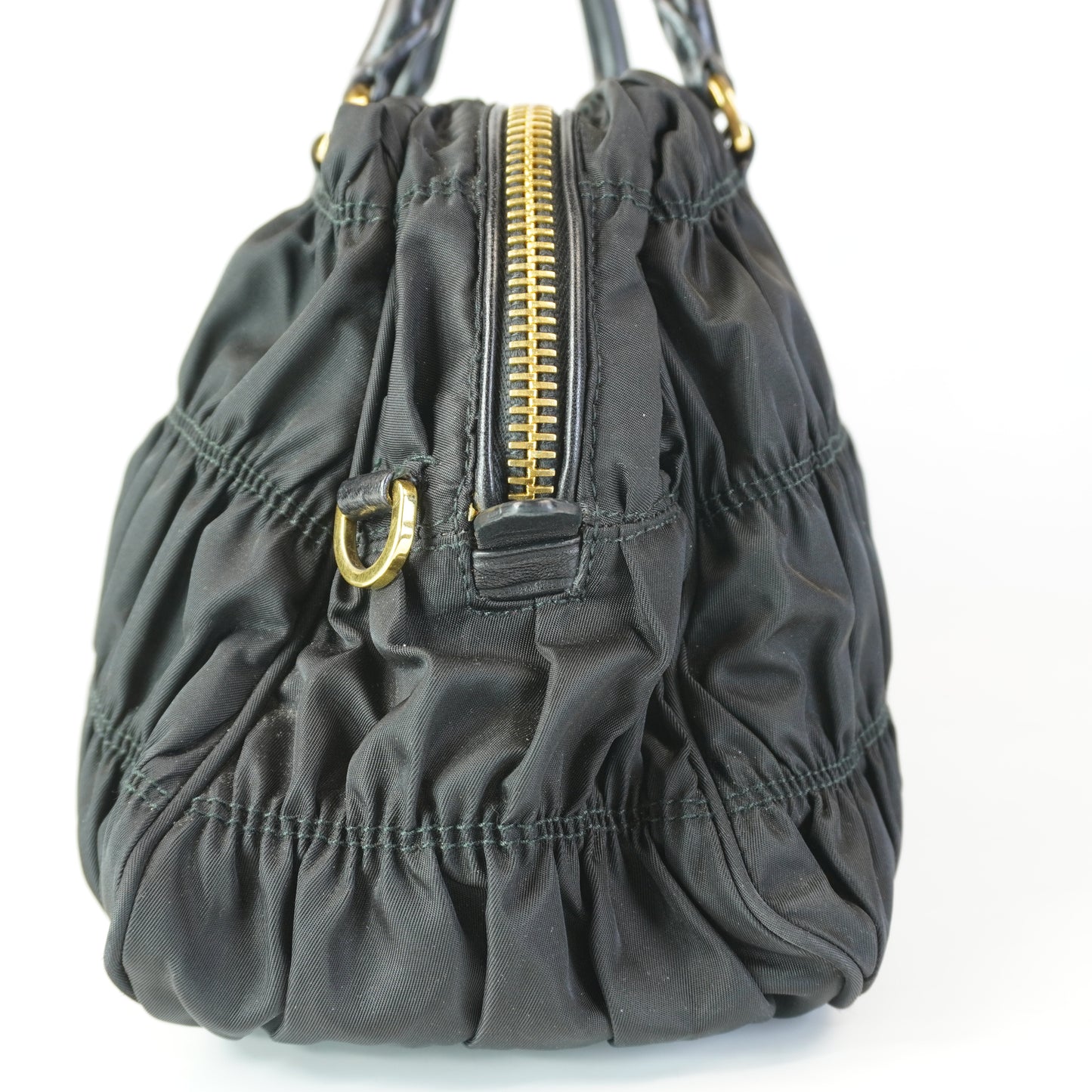Prada Tessuto Nylon Gaufré Horizontal Medium GHW