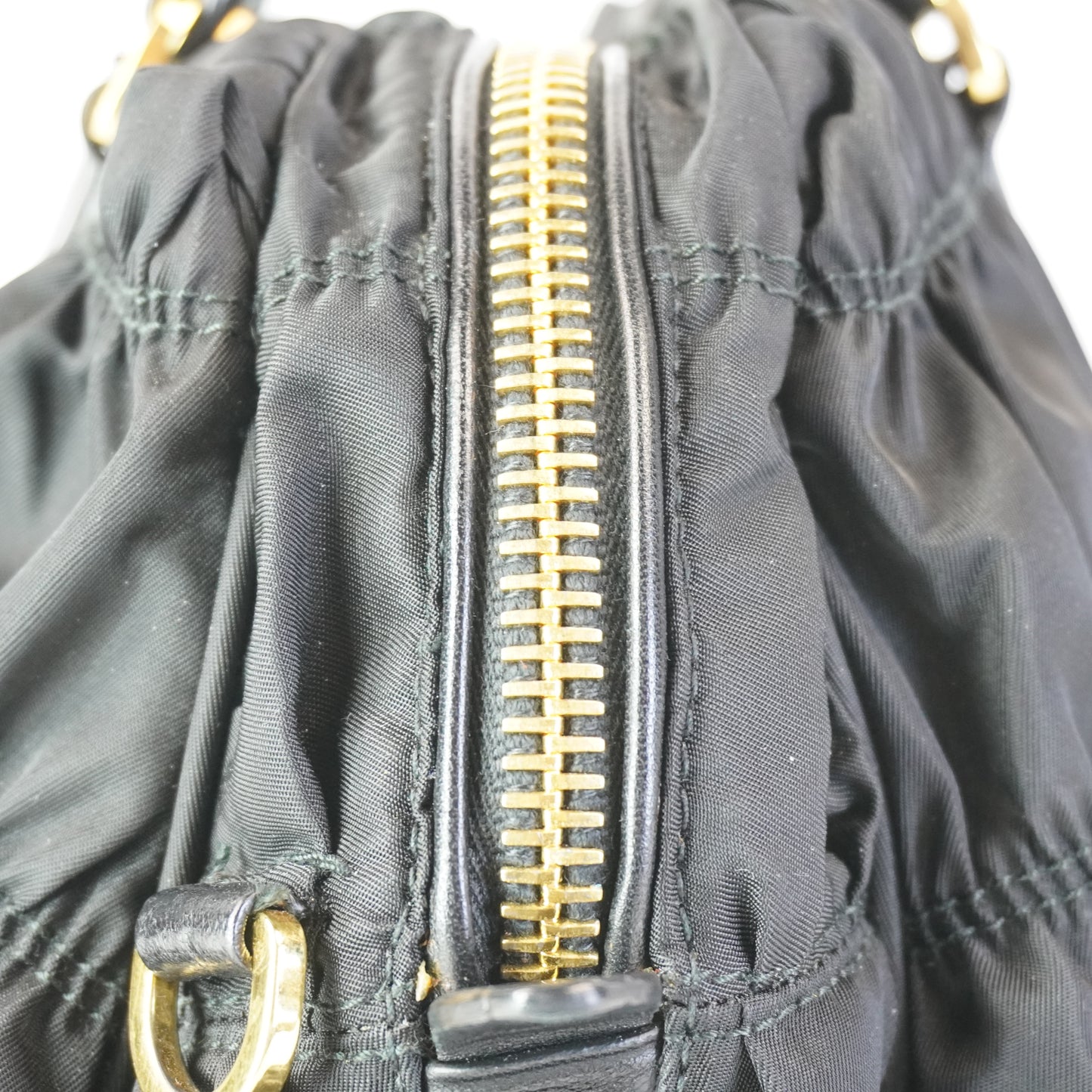 Prada Tessuto Nylon Gaufré Horizontal Medium GHW