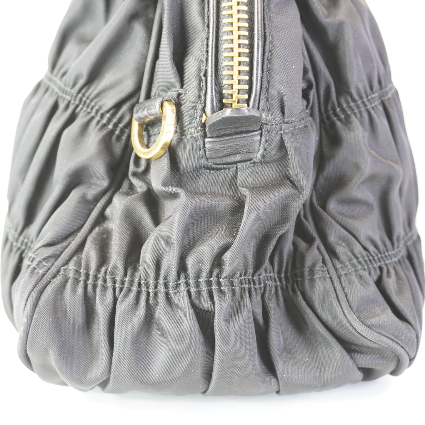 Prada Tessuto Nylon Gaufré Horizontal Medium GHW