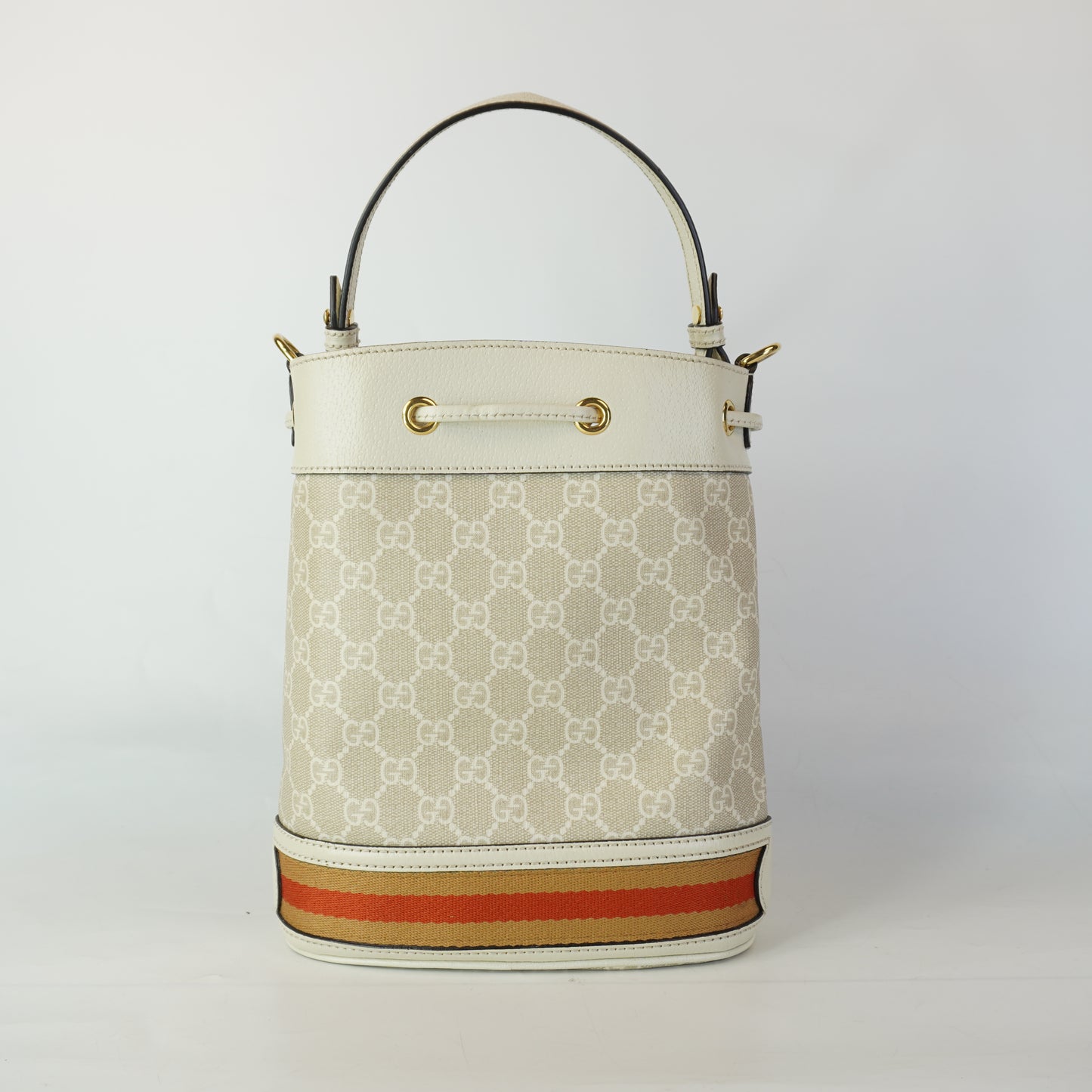 Gucci GG Ophidia Bucket White Small GWH