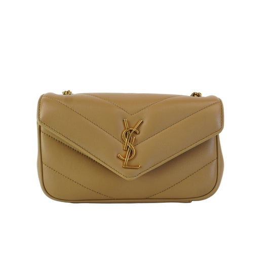 YSL	Loulou Mini Beige