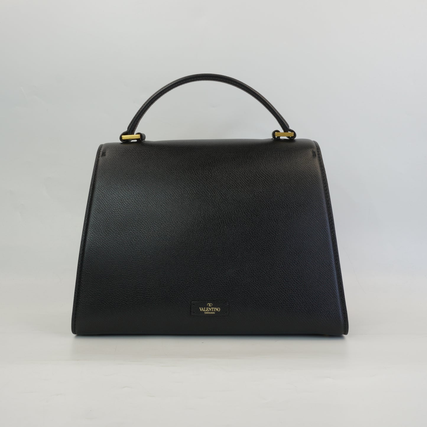 Valentino Vsling Grainy Calfskin Handbag